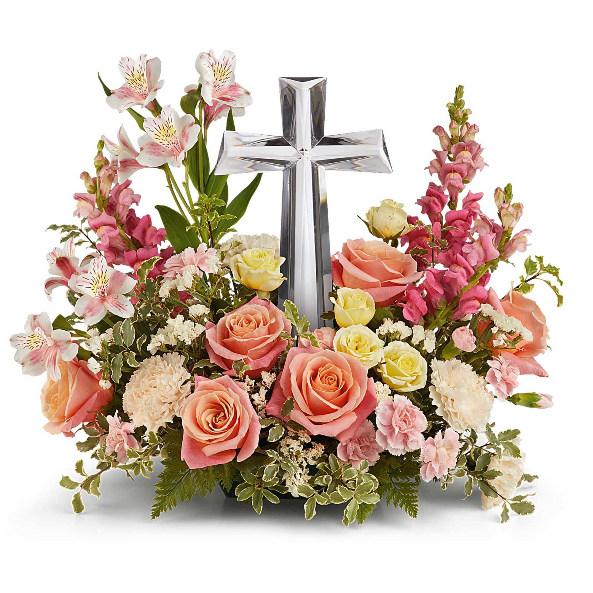 Celebrate faith and renewal with our Grace &amp; Glory Bouquet, featuring soft