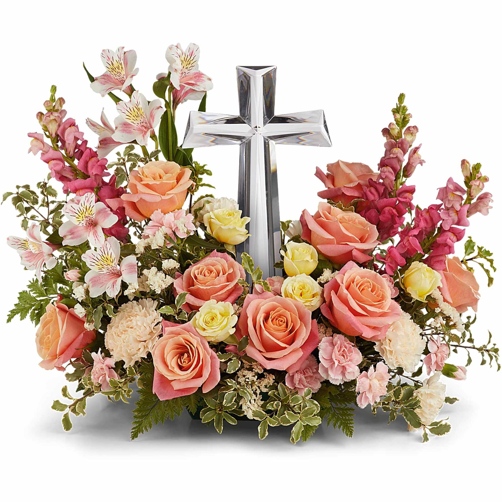 Celebrate faith and renewal with our Grace &amp; Glory Bouquet, featuring soft
