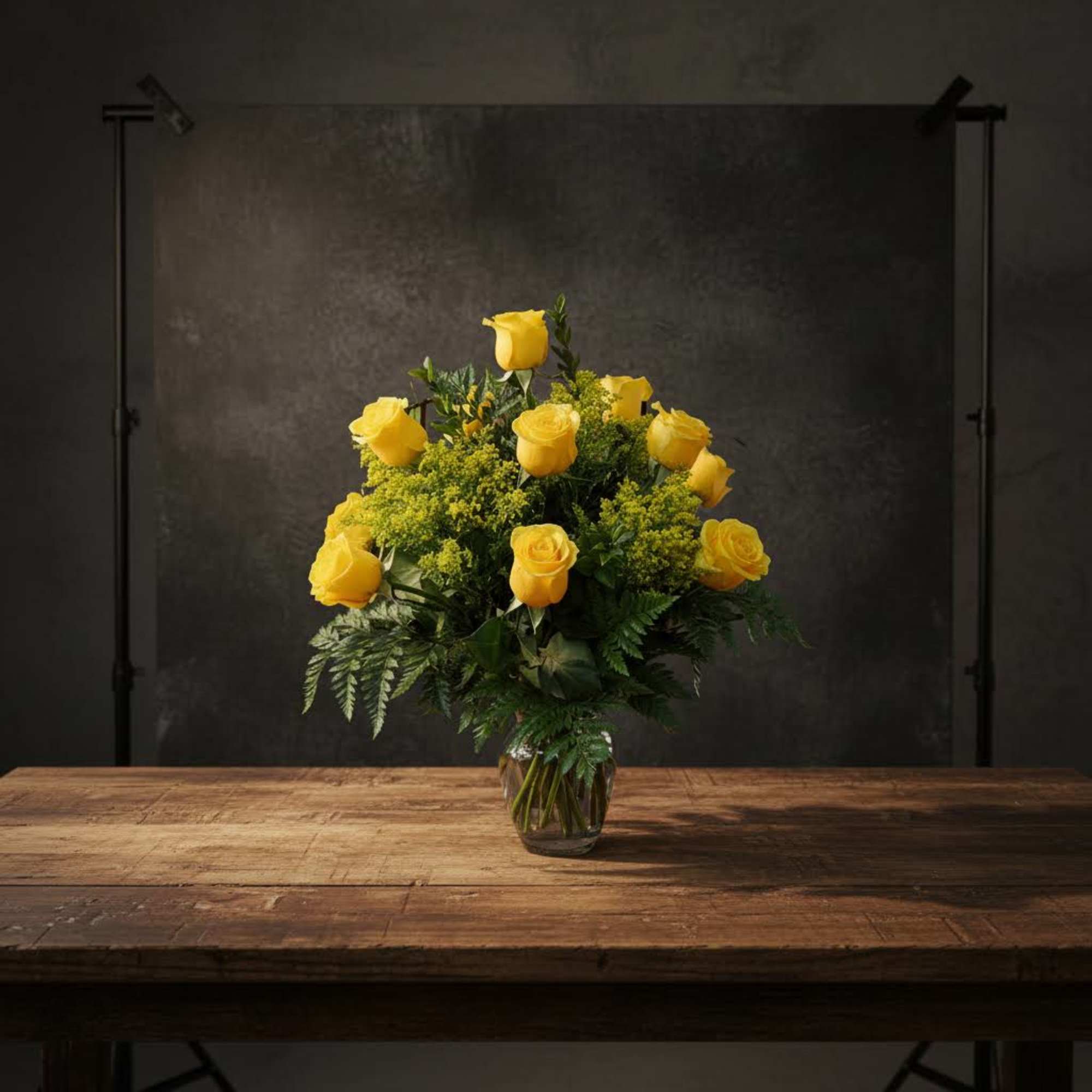 1 Dozen Yellow Roses