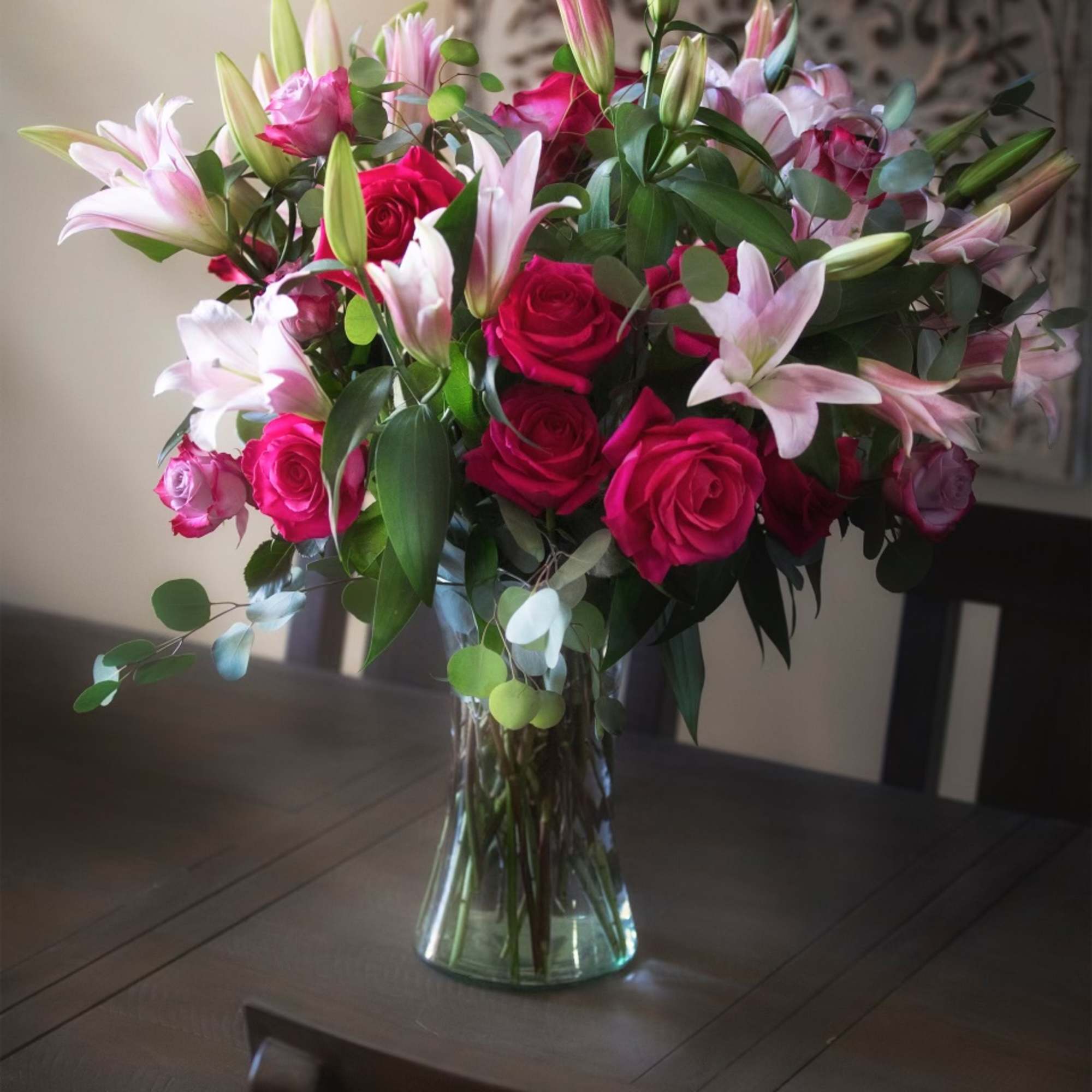 These 20 roses 20 lily stems enormous design is perfect if you, photo 4 of 4