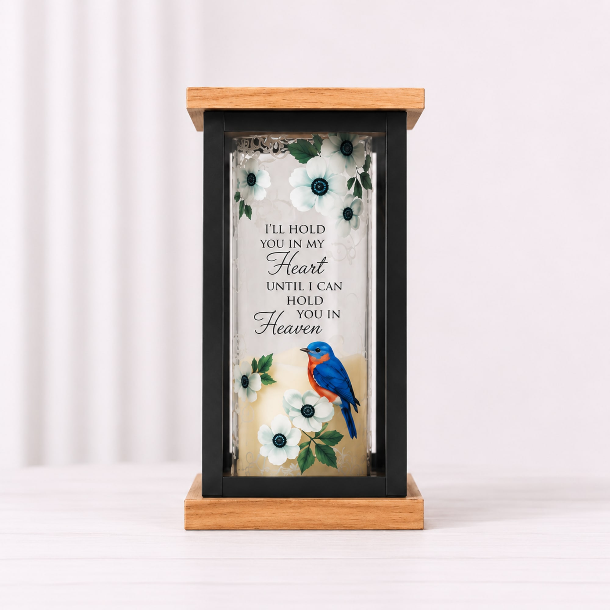 The Memories &amp; Light Sympathy Lantern is a heartfelt keepsake designed to