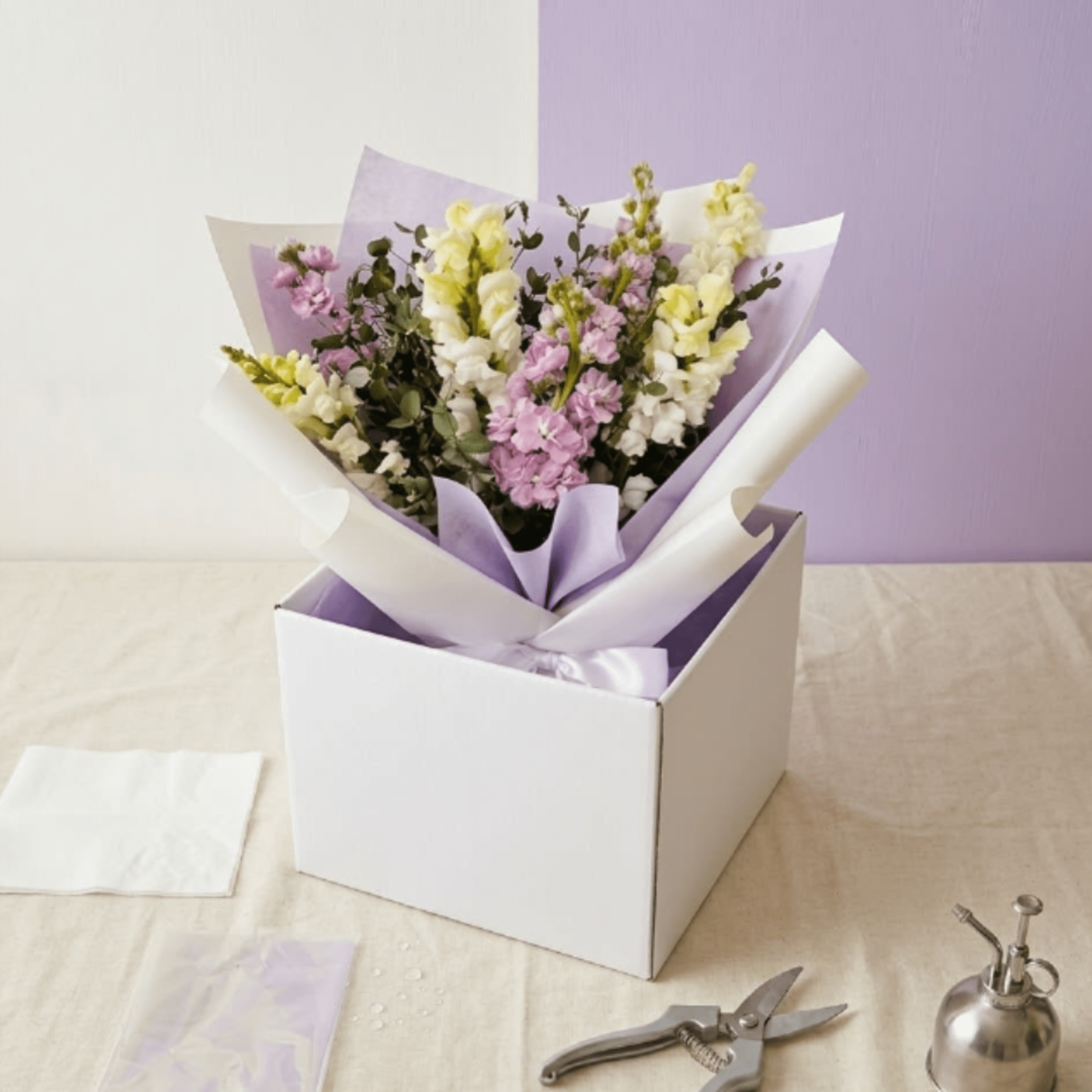 Light, airy, and comforting&mdash;White Cloud is a soft embrace in floral form., photo 2 of 2