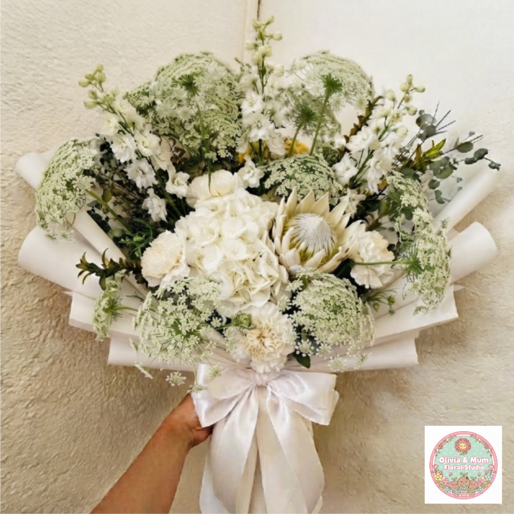 Calm, elegant, and pure&mdash;Peaceful White offers a sense of serenity during difficult