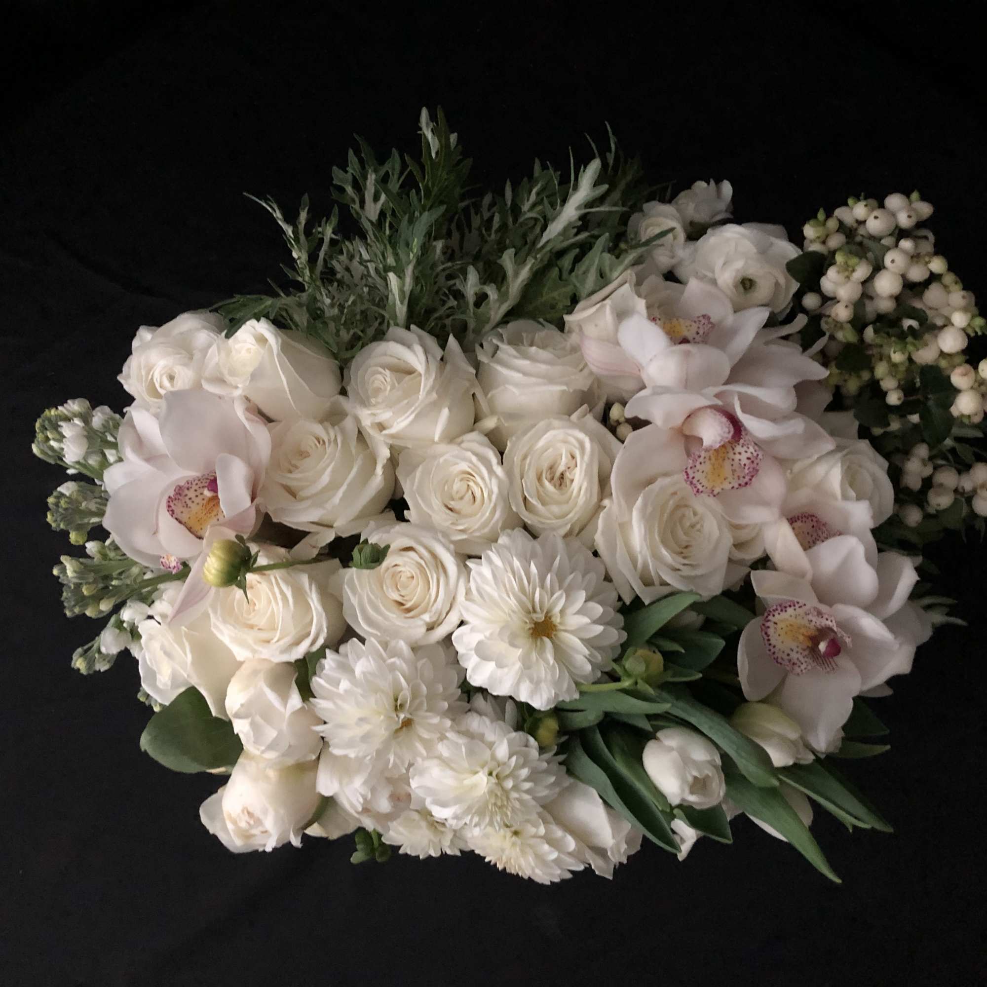 This design will include all white flowers. Some of these flowers may, photo 10 of 16