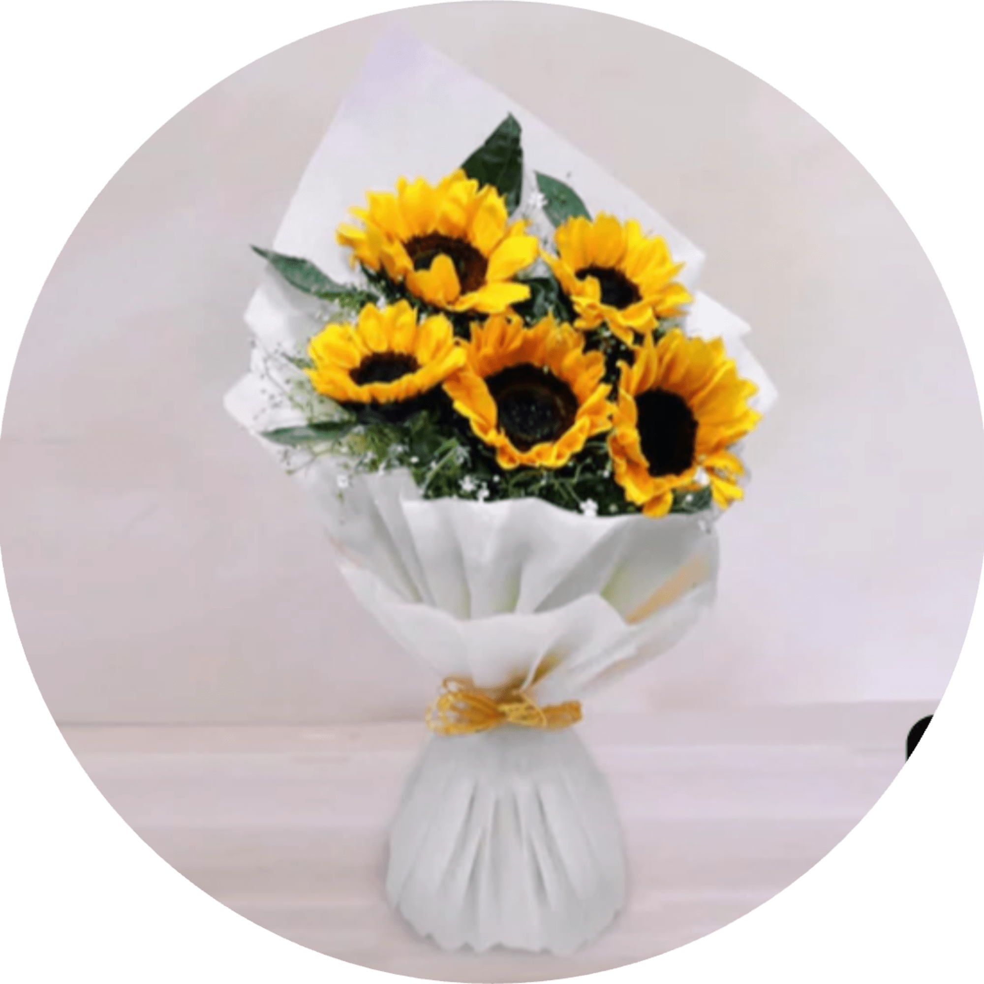 Bold clusters of bright yellow sunflowers make an immediate sunny statement-this sunflower