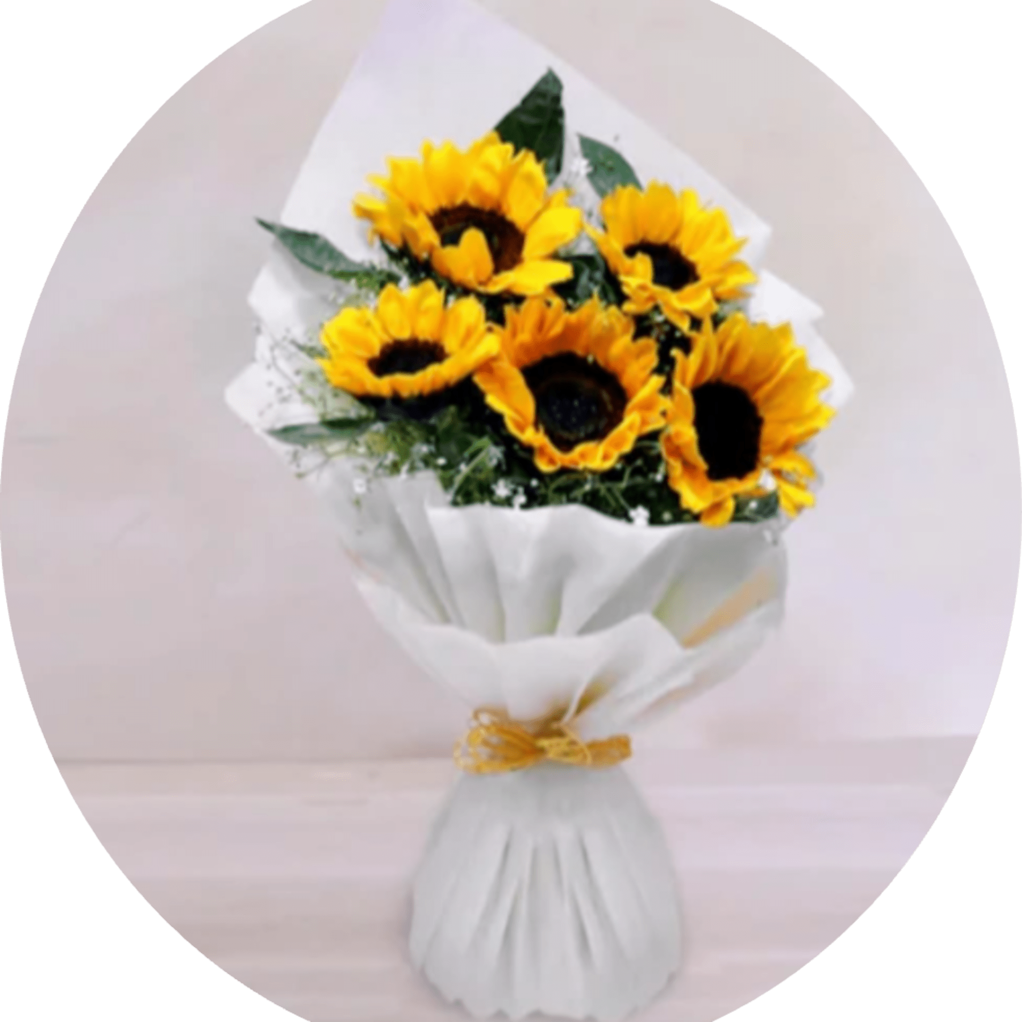 Bold clusters of bright yellow sunflowers make an immediate sunny statement-this sunflower