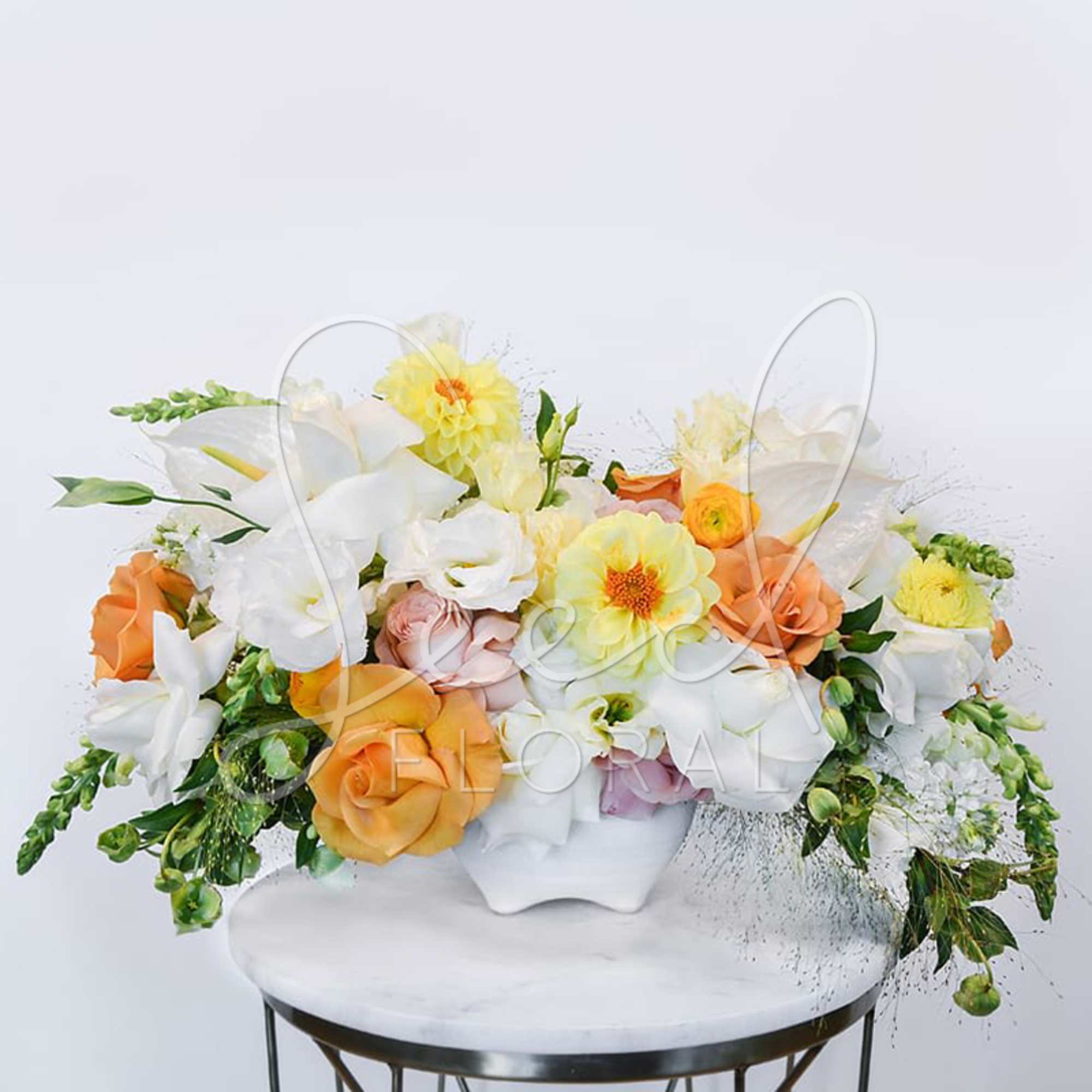 Bright, cheerful, and full of life, Happy Hour is the perfect floral