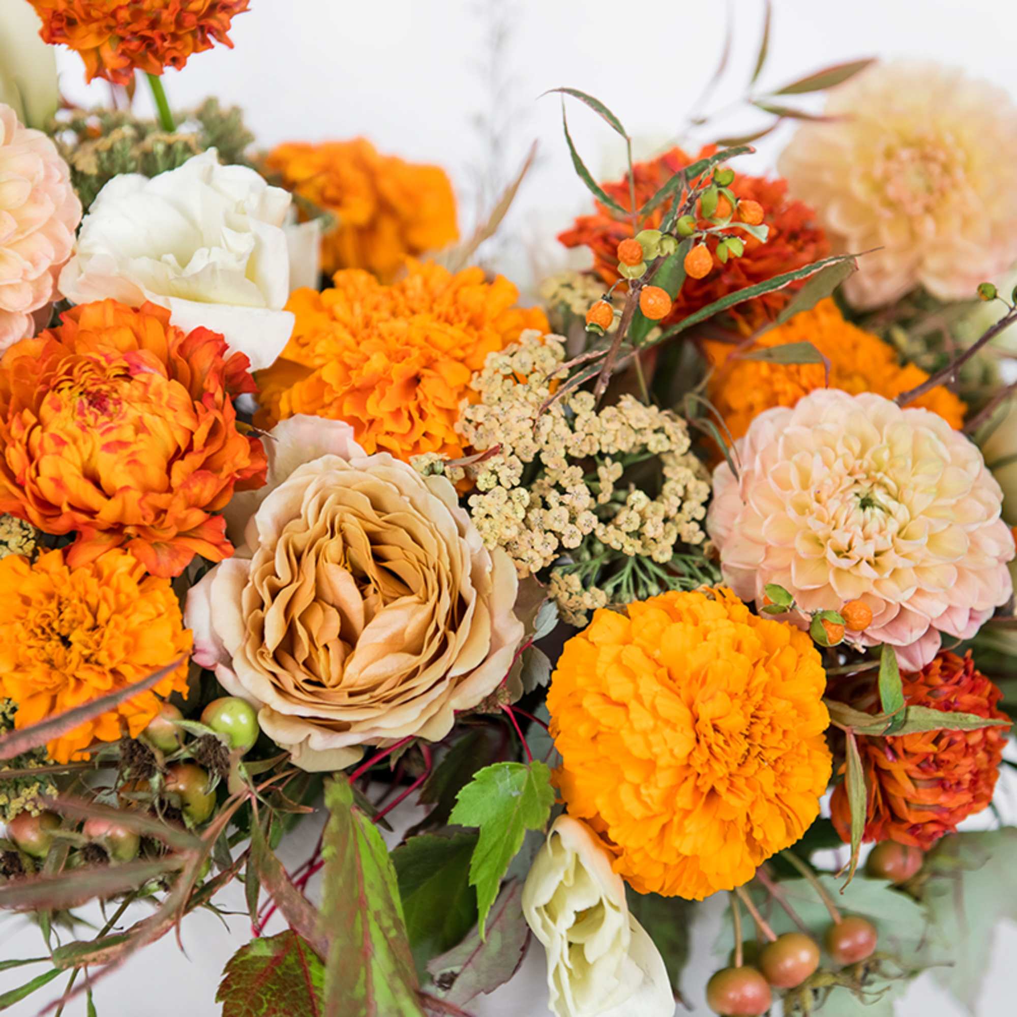 Celebrate the season with Autumns Up, a lush mix of orange, amber, photo 2 of 3