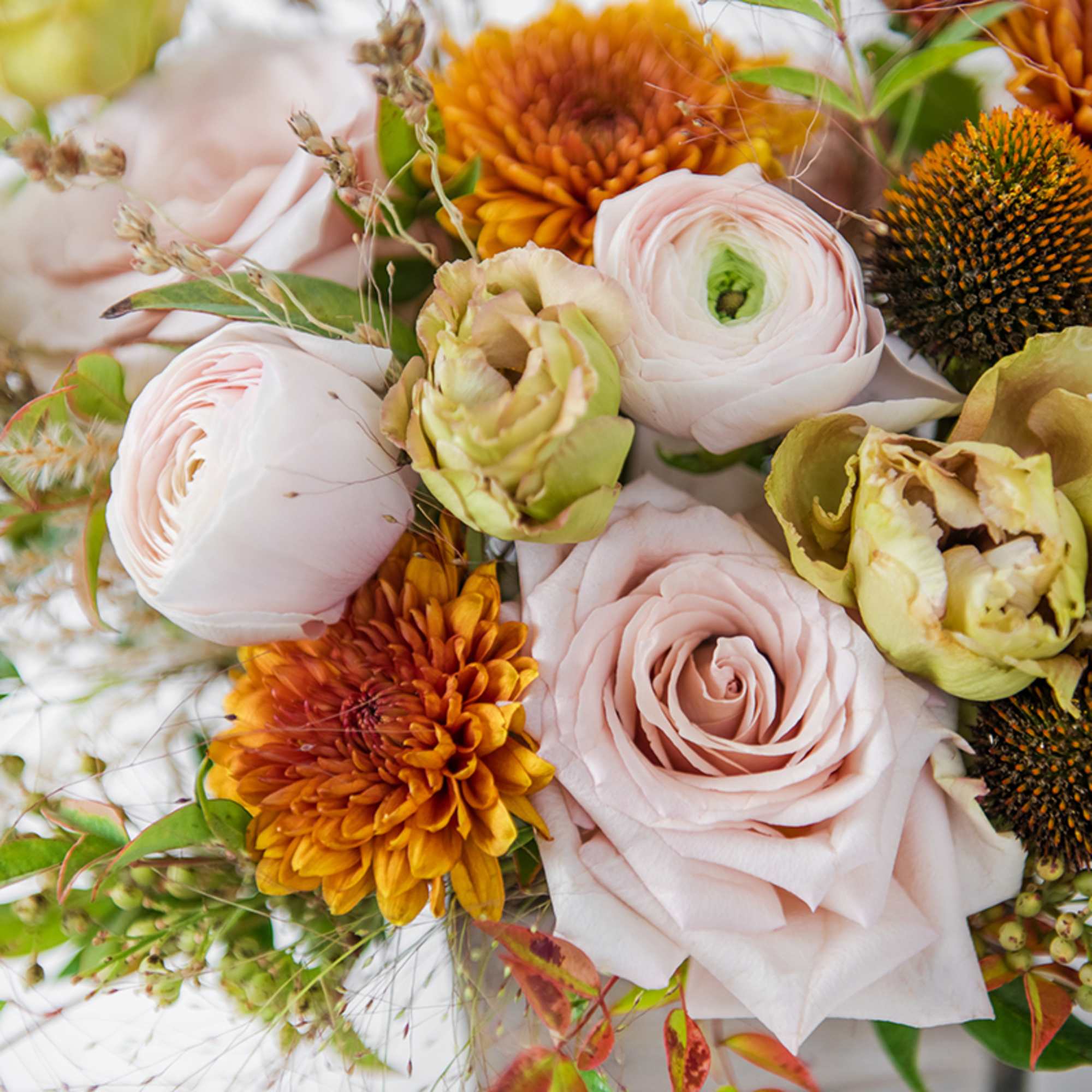 Our Sweater Weather arrangement is the perfect blend of cozy and elegant., photo 2 of 3