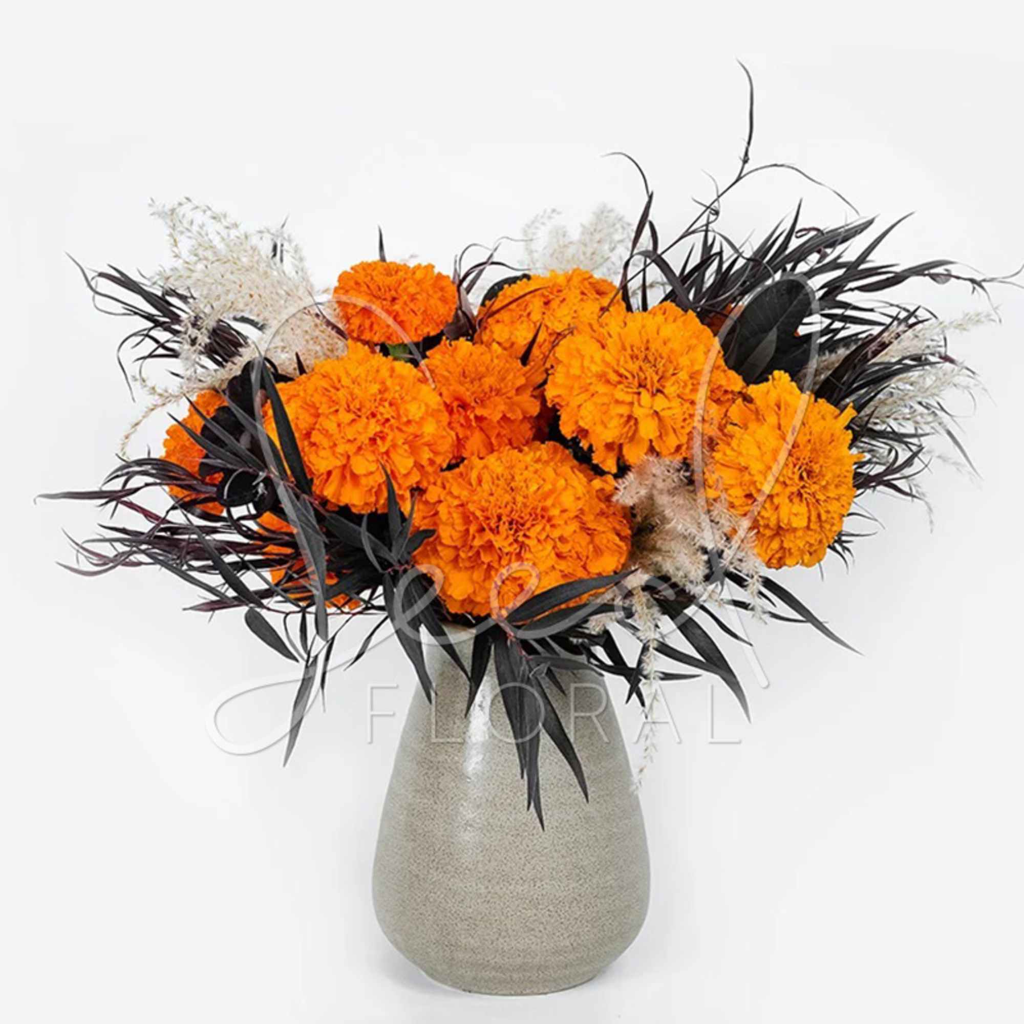 Celebrate the Day of the Dead with our Flor de Muerto mono-bloom