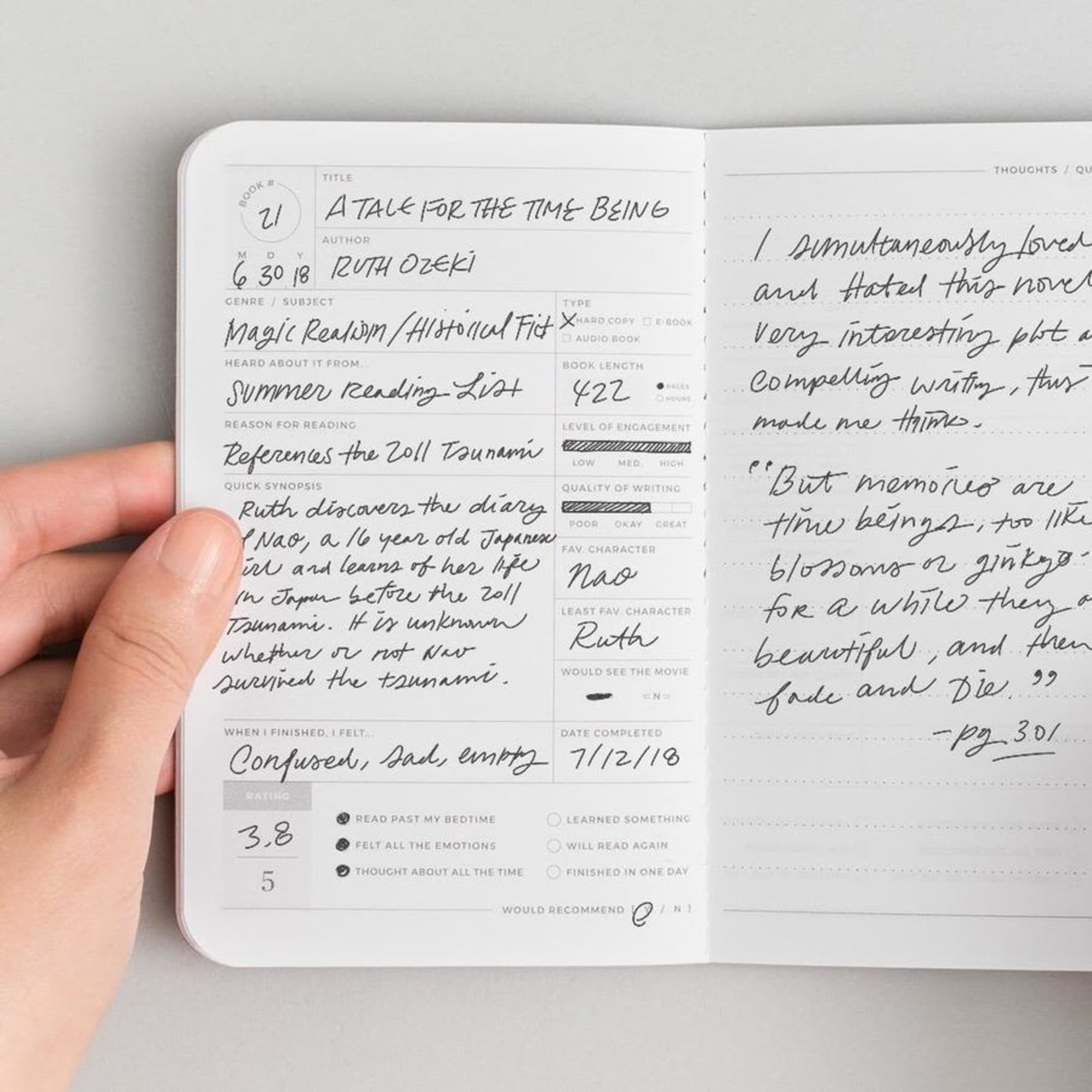 Experience Capture Book Passport Journal, photo 2 of 3
