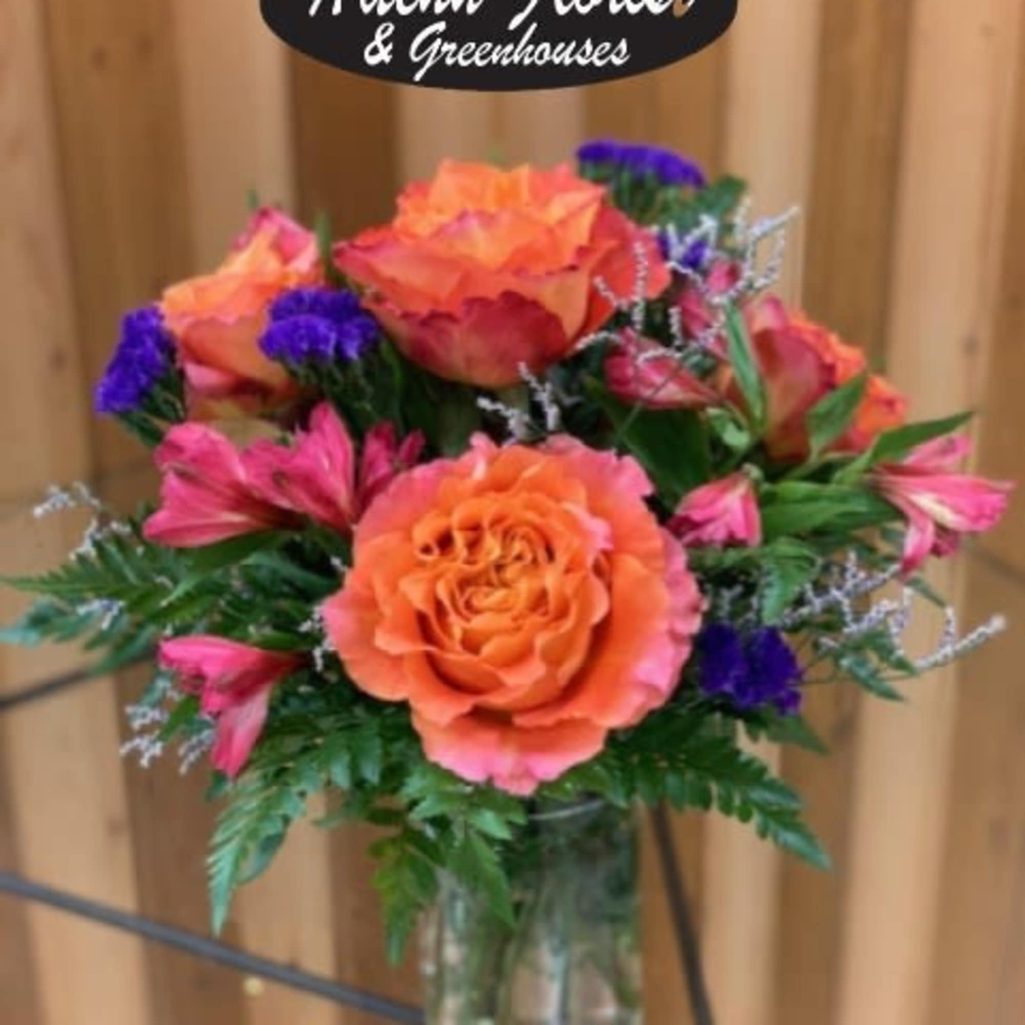THIS BRIGHT COLORED ARRANGEMENT IS PERFECT FOR ANY OCCASION!
