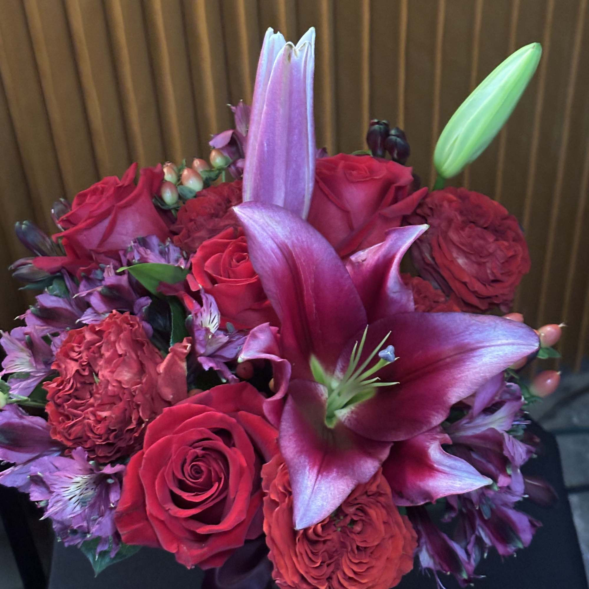 
Silent Night Bloom is a refined floral arrangement inspired by quiet elegance, photo 2 of 2