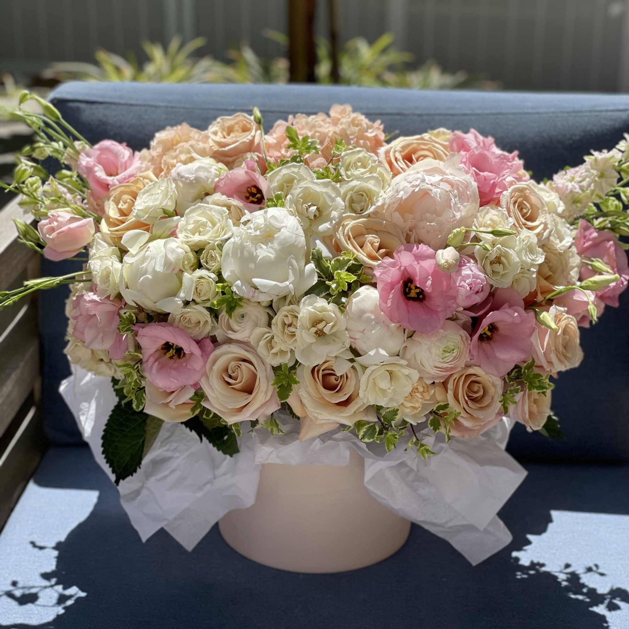 Luxury flower delivery in Los Angeles. Our elegant Box N5 Chanel is, photo 3 of 6