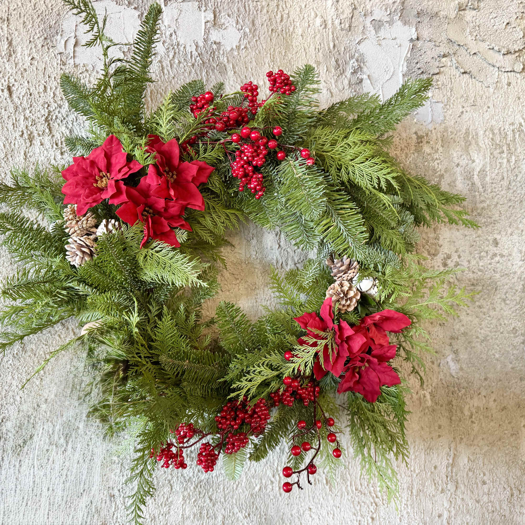Customize your Christmas Wreath this season!

Greens are fresh mix of cedar, pine, photo 2 of 2