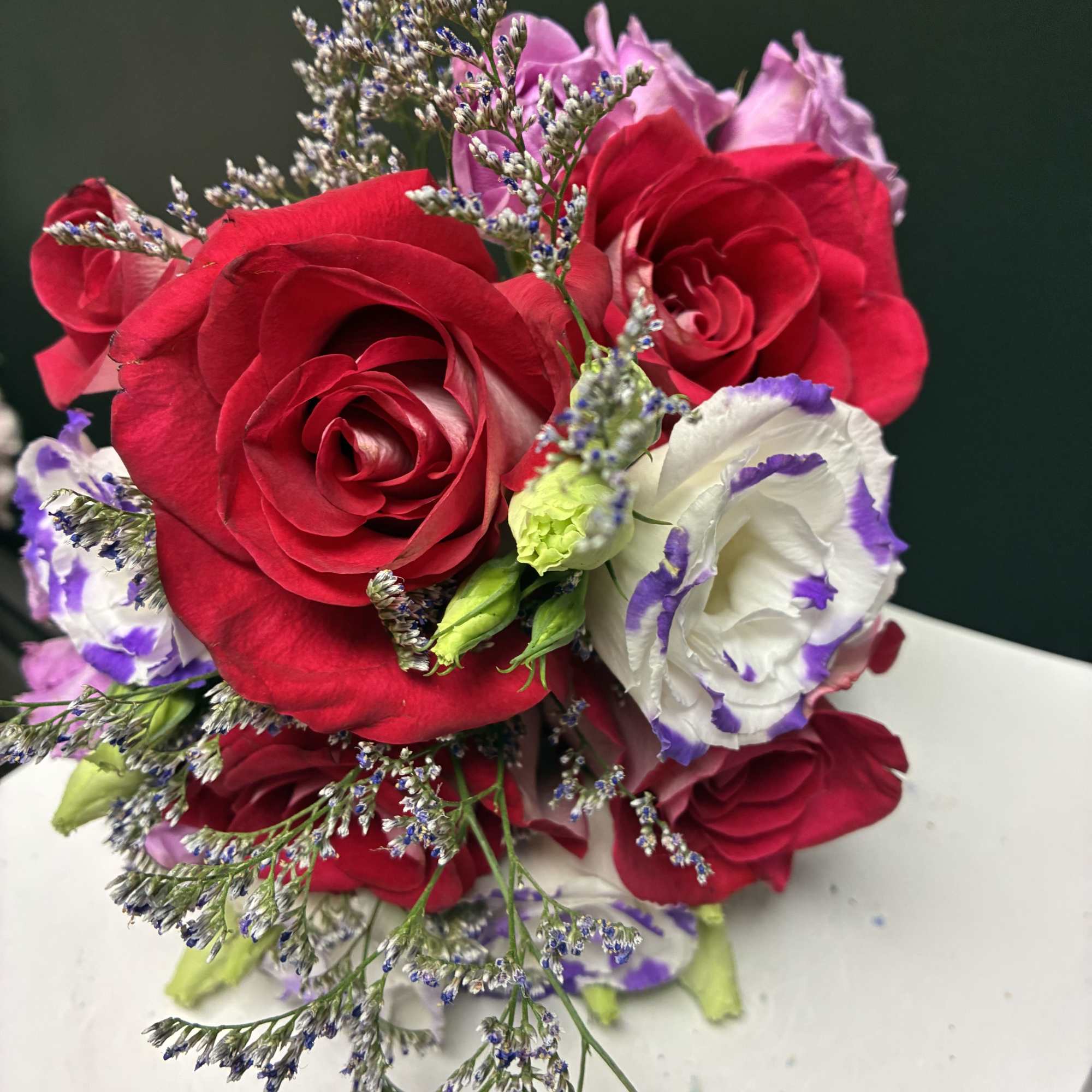 Celebrate their moment on stage with Final Bow Blooms. This hand-tied bundle