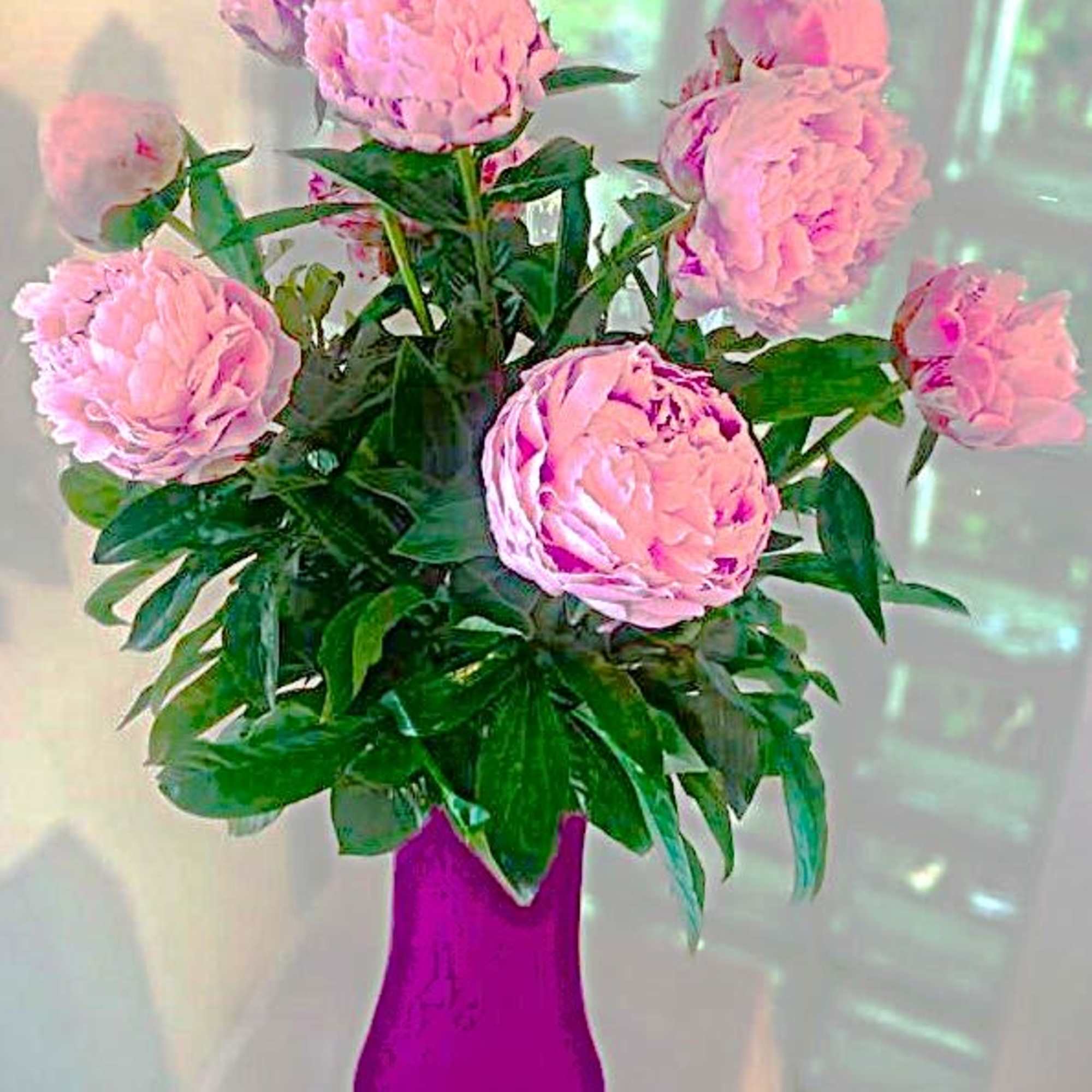 When they think of pink flowers, they think of peonies. Deliciously fragrant
