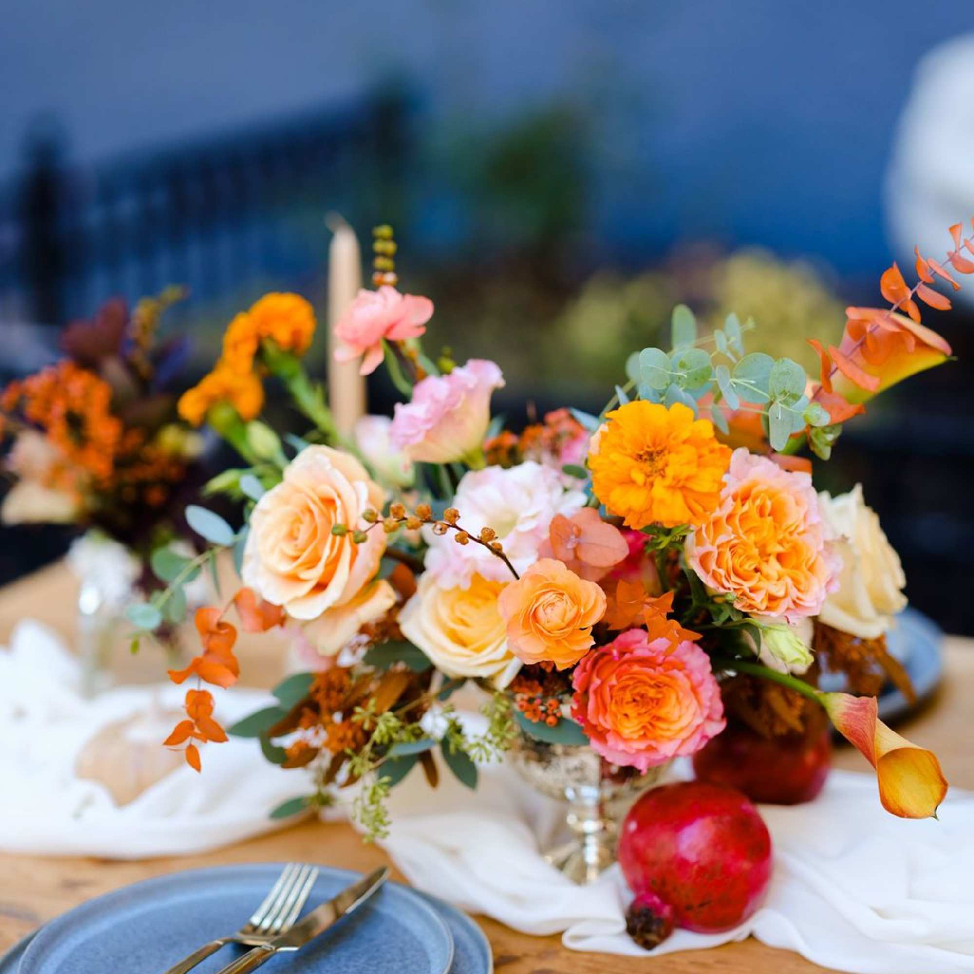 Vibrant and warm, bursting with energetic orange hues that evoke the joy, photo 2 of 4