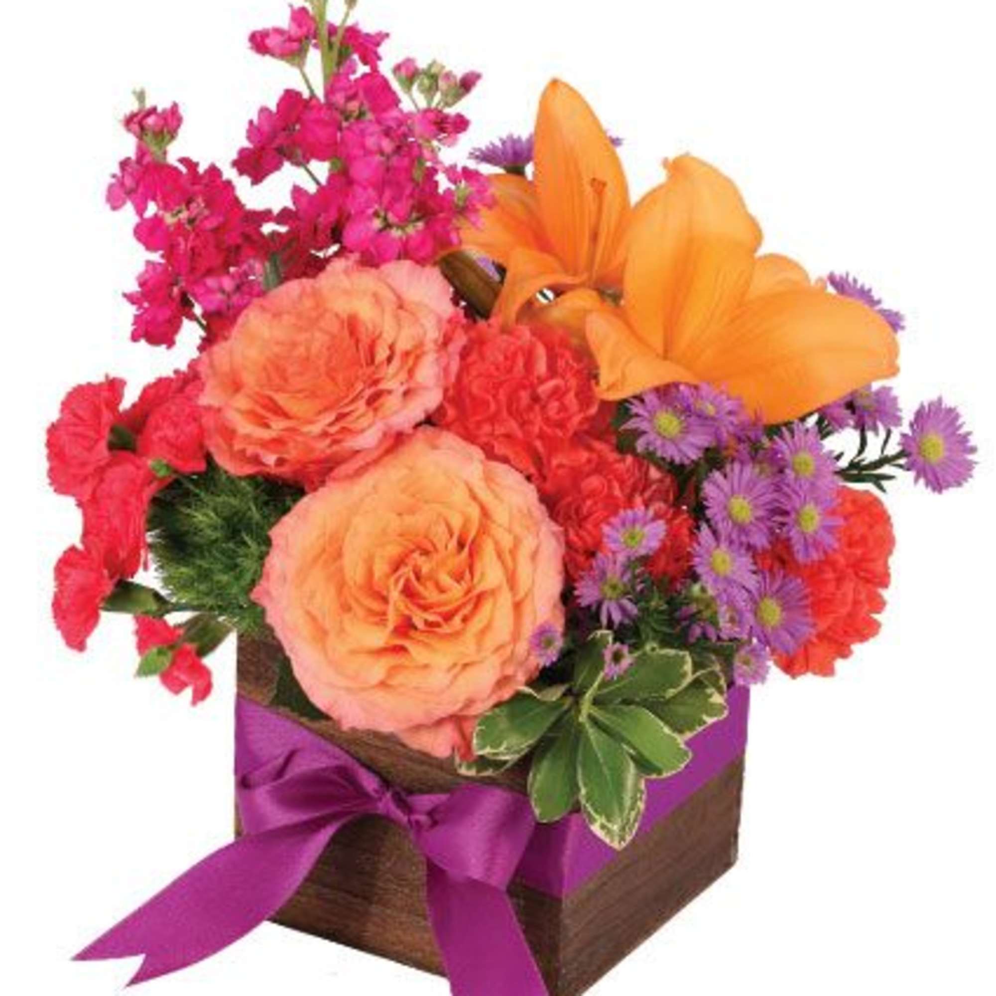 These vibrant colors and cute flowers are all done up with a