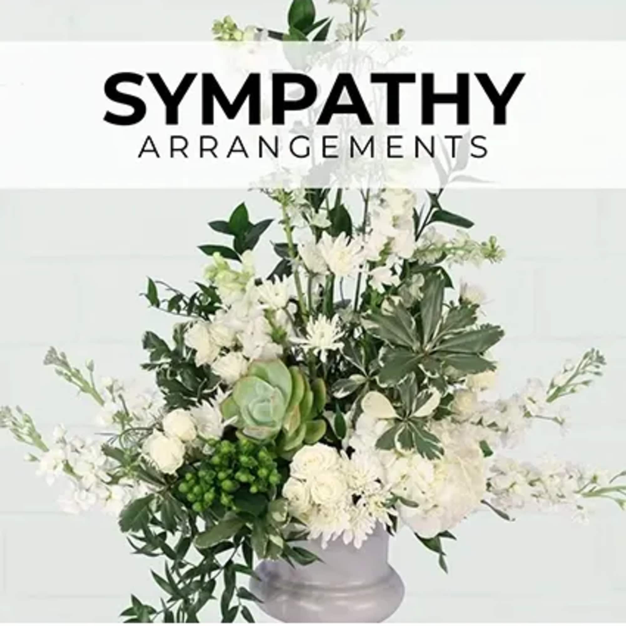 Offer your condolences with a beautiful sympathy flower delivery. Florists create heartfelt