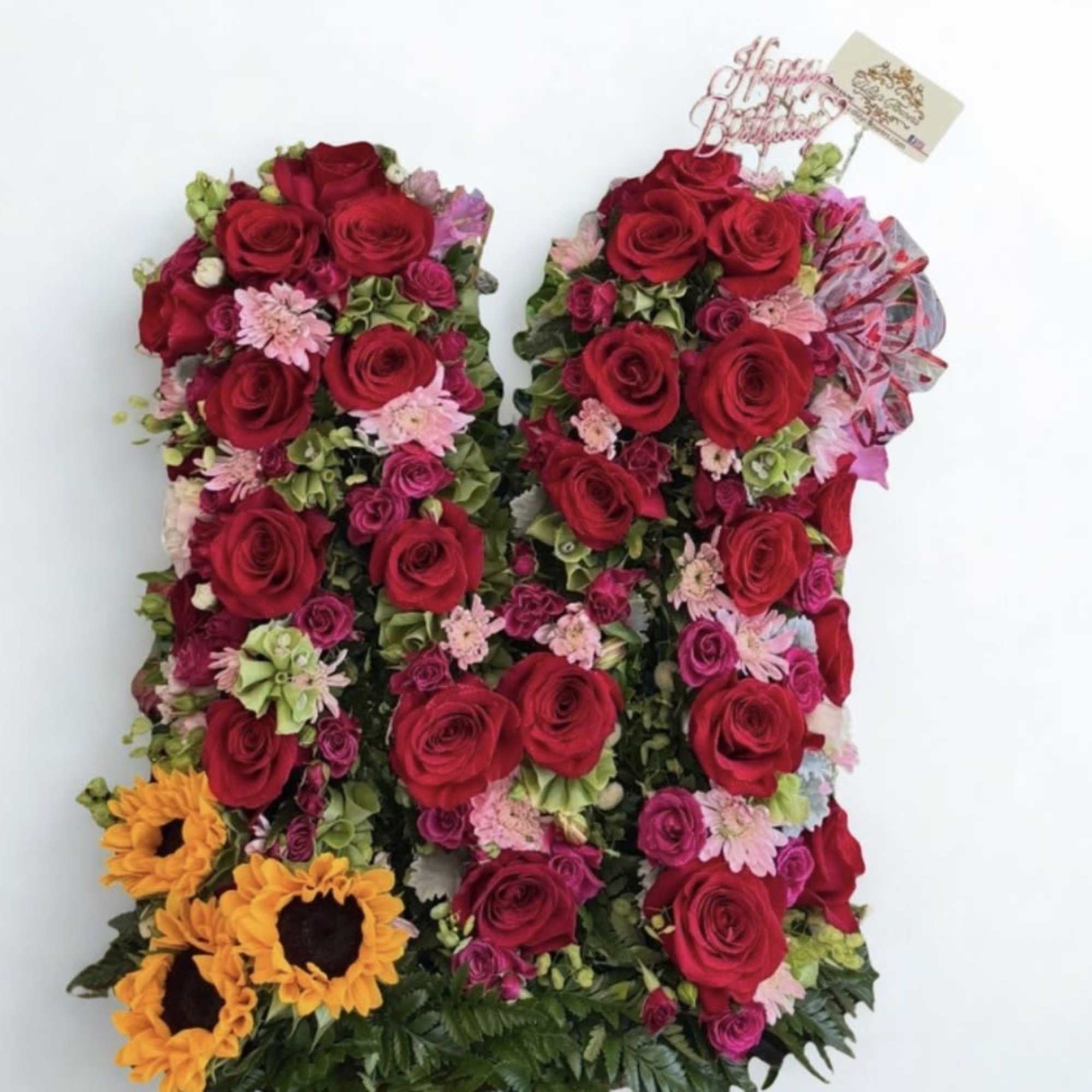 Looking for a unique and beautiful gift? These floral letter box arrangements