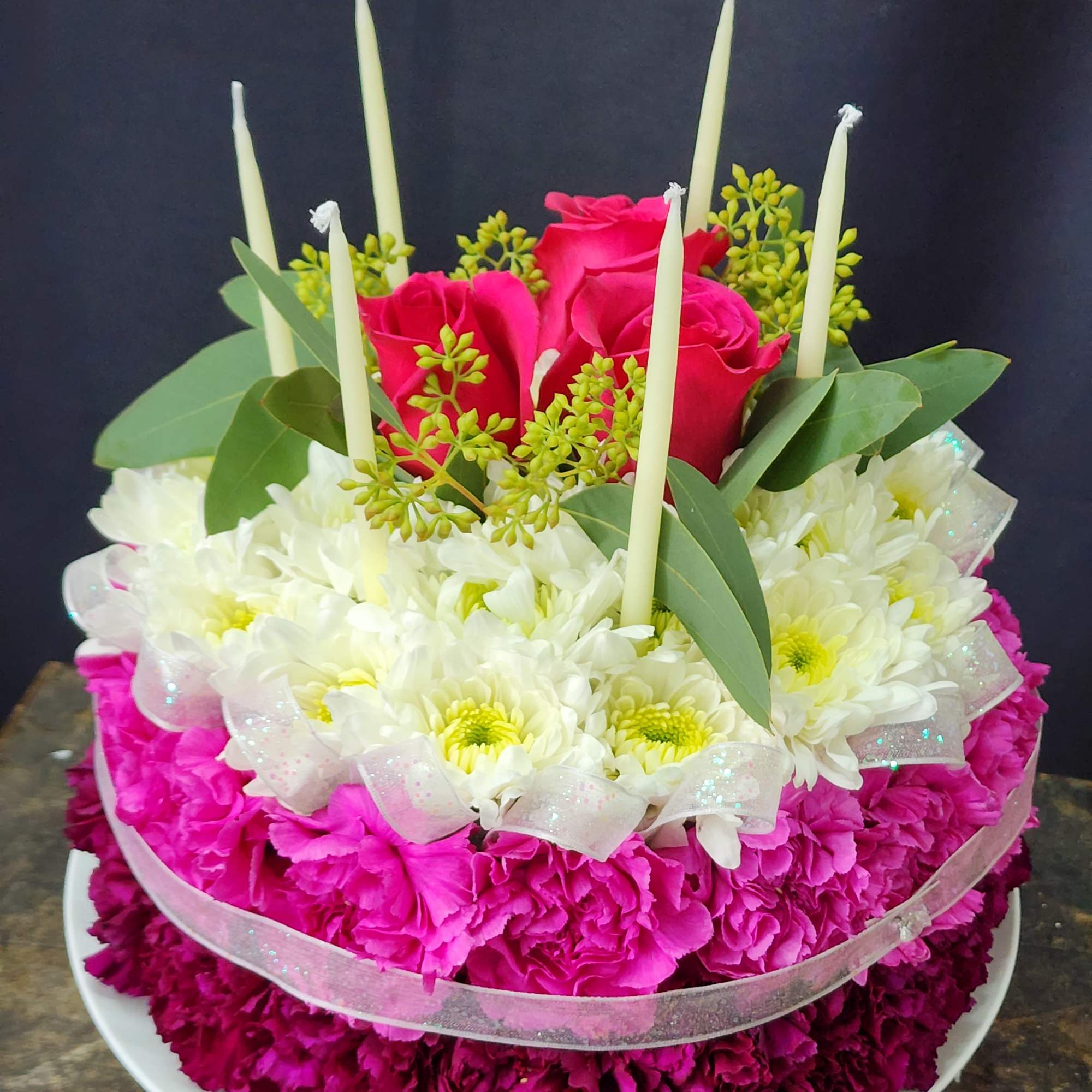 The birthday cake that lasts! This beautiful Ombre birthday cake is the