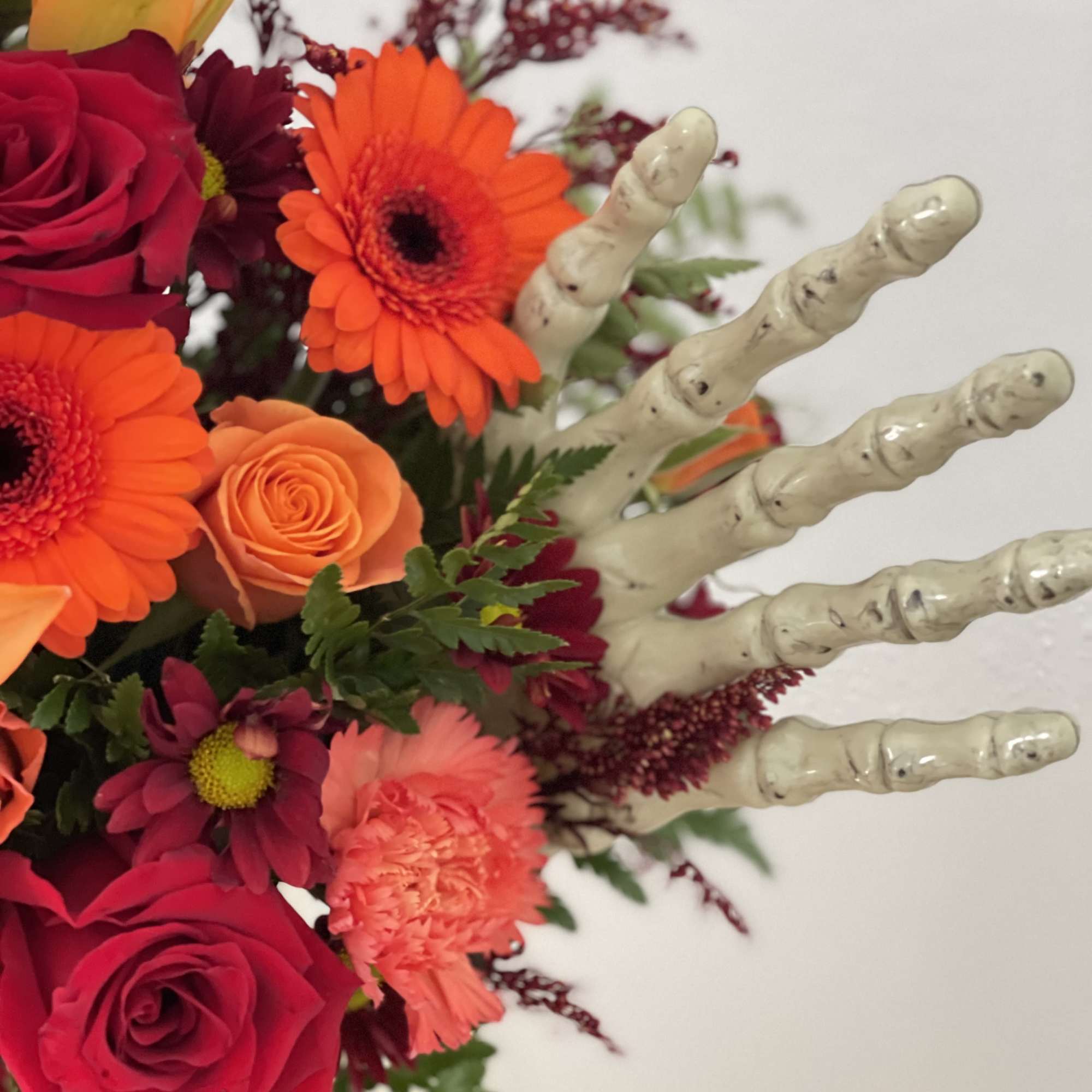 Introducing our Bones &amp; Blooms floral arrangement &ndash; a unique blend of, photo 2 of 4
