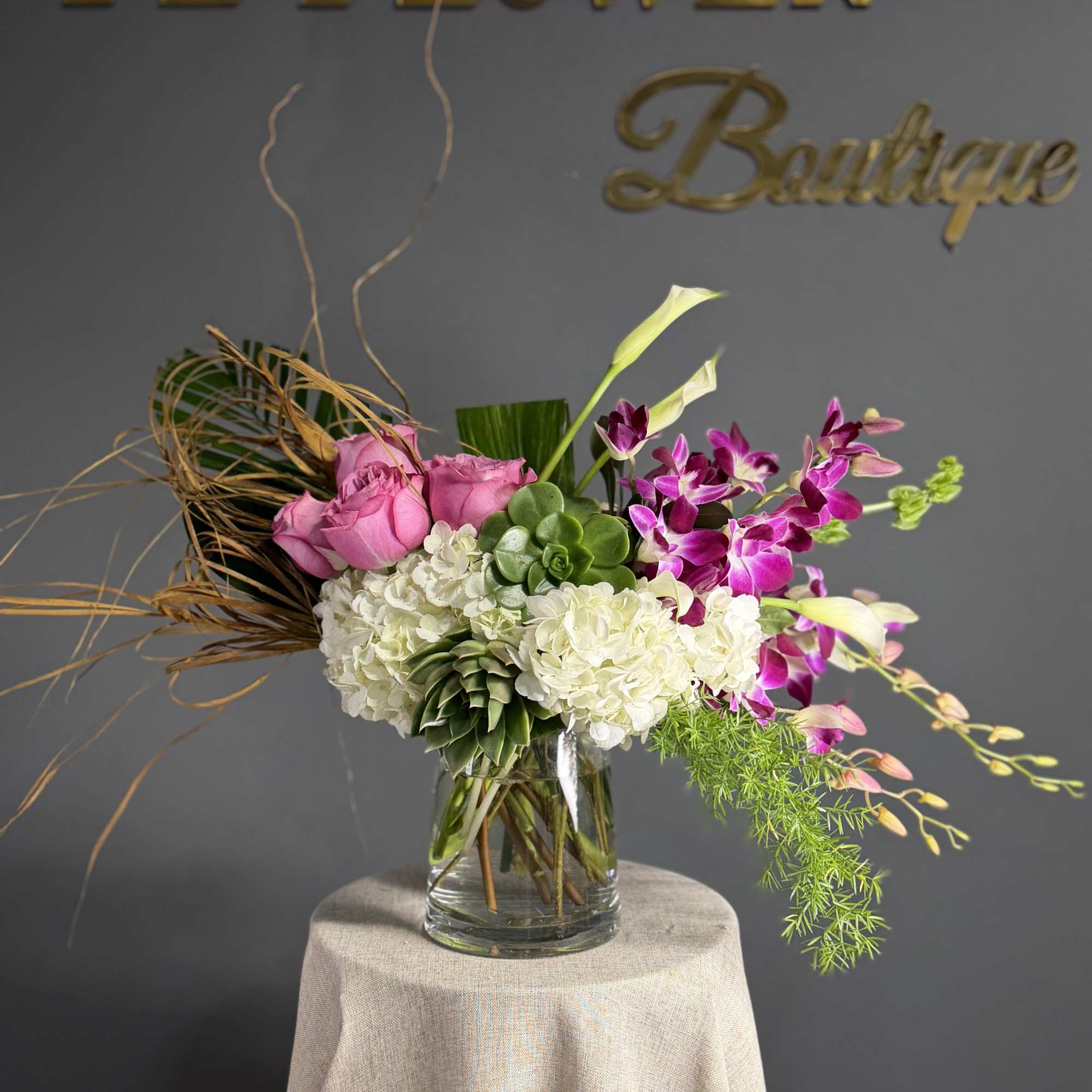 Vase Florist Choice arrangements are a labor of love, meticulously crafted with, photo 3 of 7