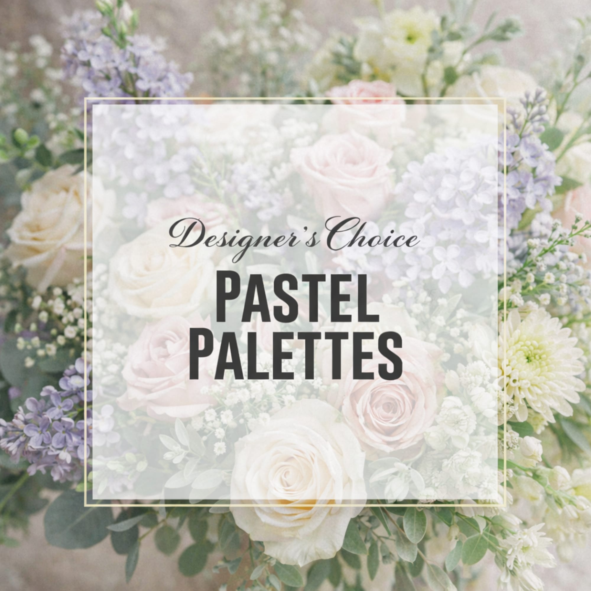 Pastel bouquet with roses, hydrangeas, and white daisies