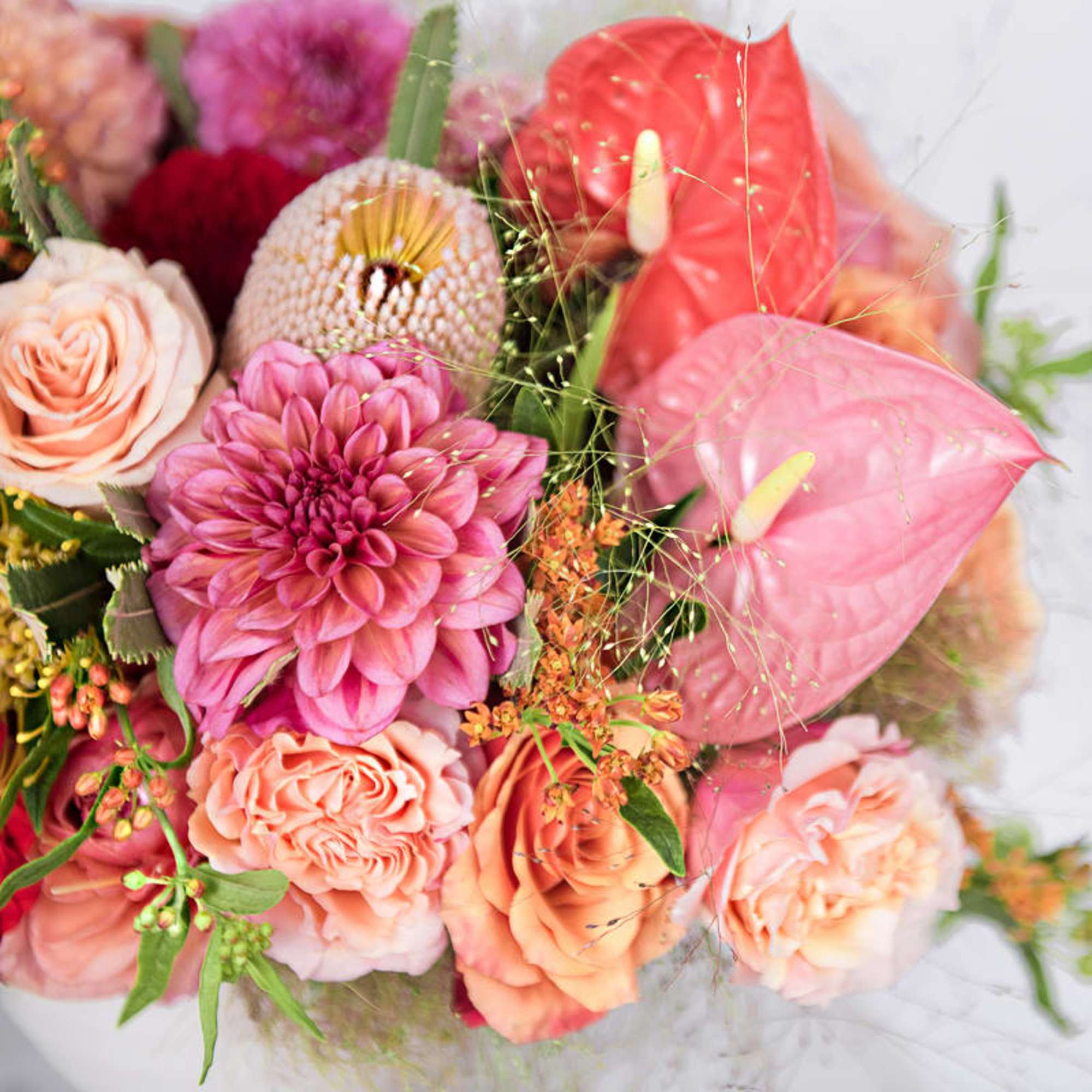 A stunning arrangement which turns up the good vibrations of summer in, photo 2 of 2