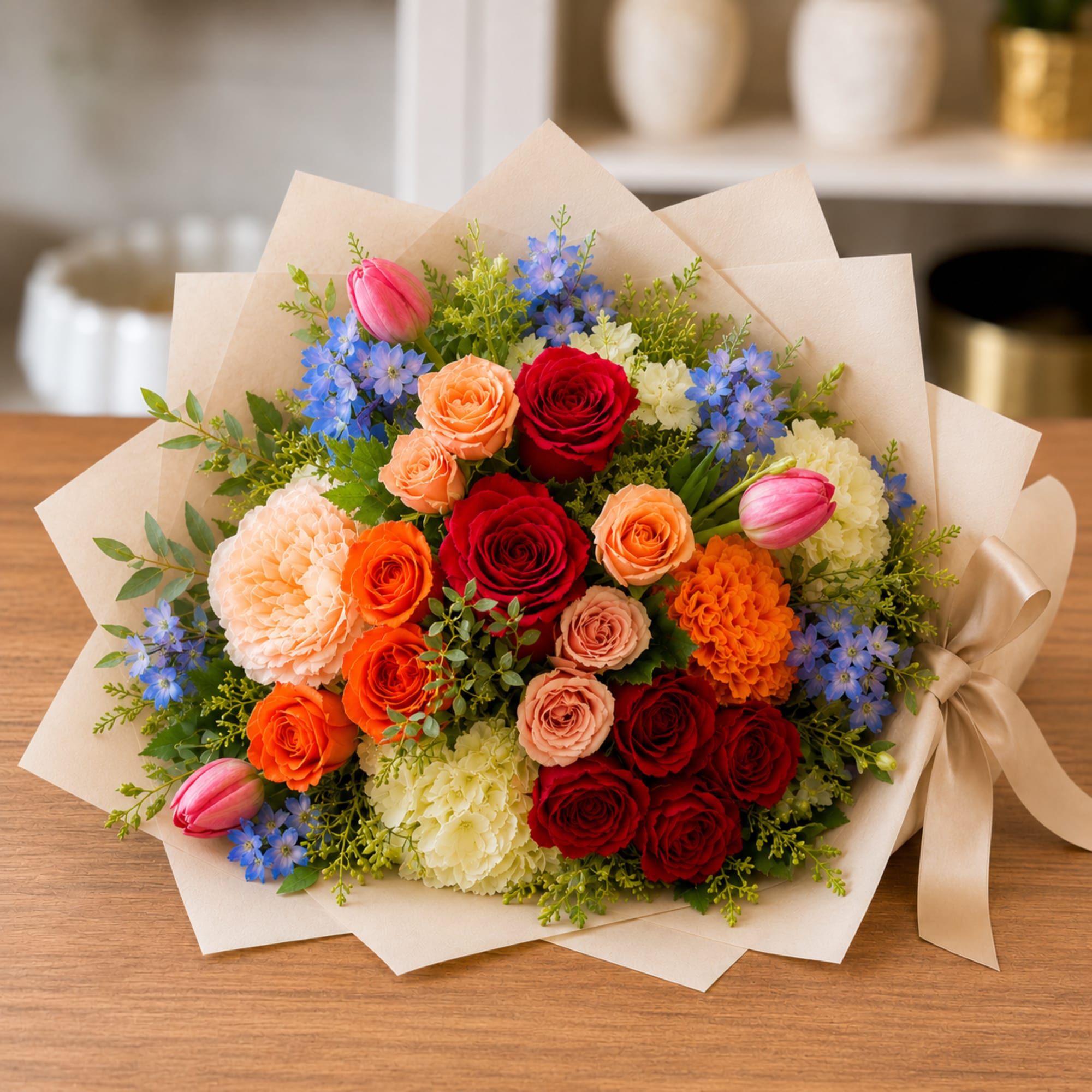 Celebrate life&rsquo;s colorful moments with our Garden Party Bouquet, a cheerful and, photo 2 of 2