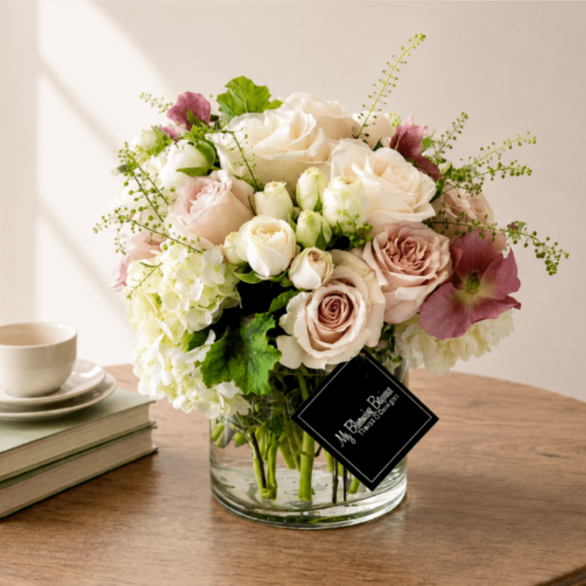 Soft, romantic, and effortlessly elegant, the Priscilla Arrangement is a timeless floral, photo 2 of 3