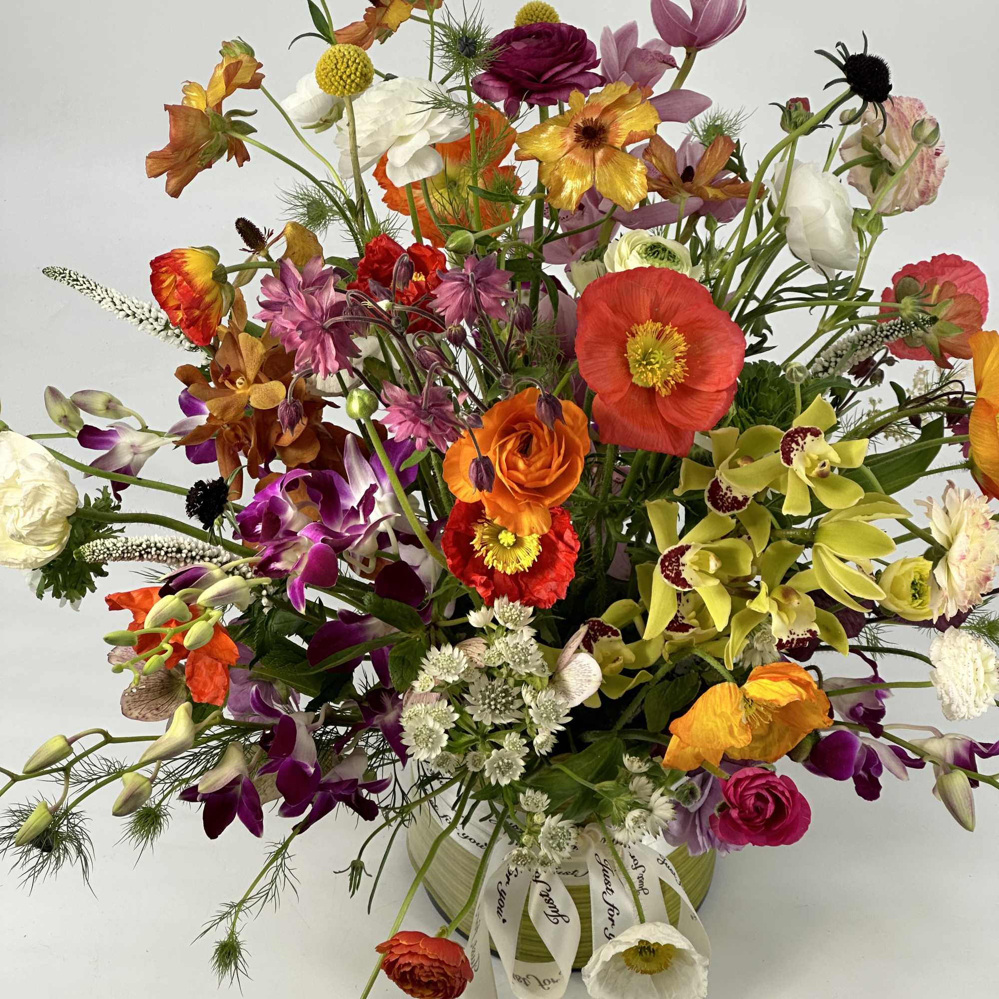 An exquisite ,one - of -a -kind floral arrangement designed for those, photo 4 of 6