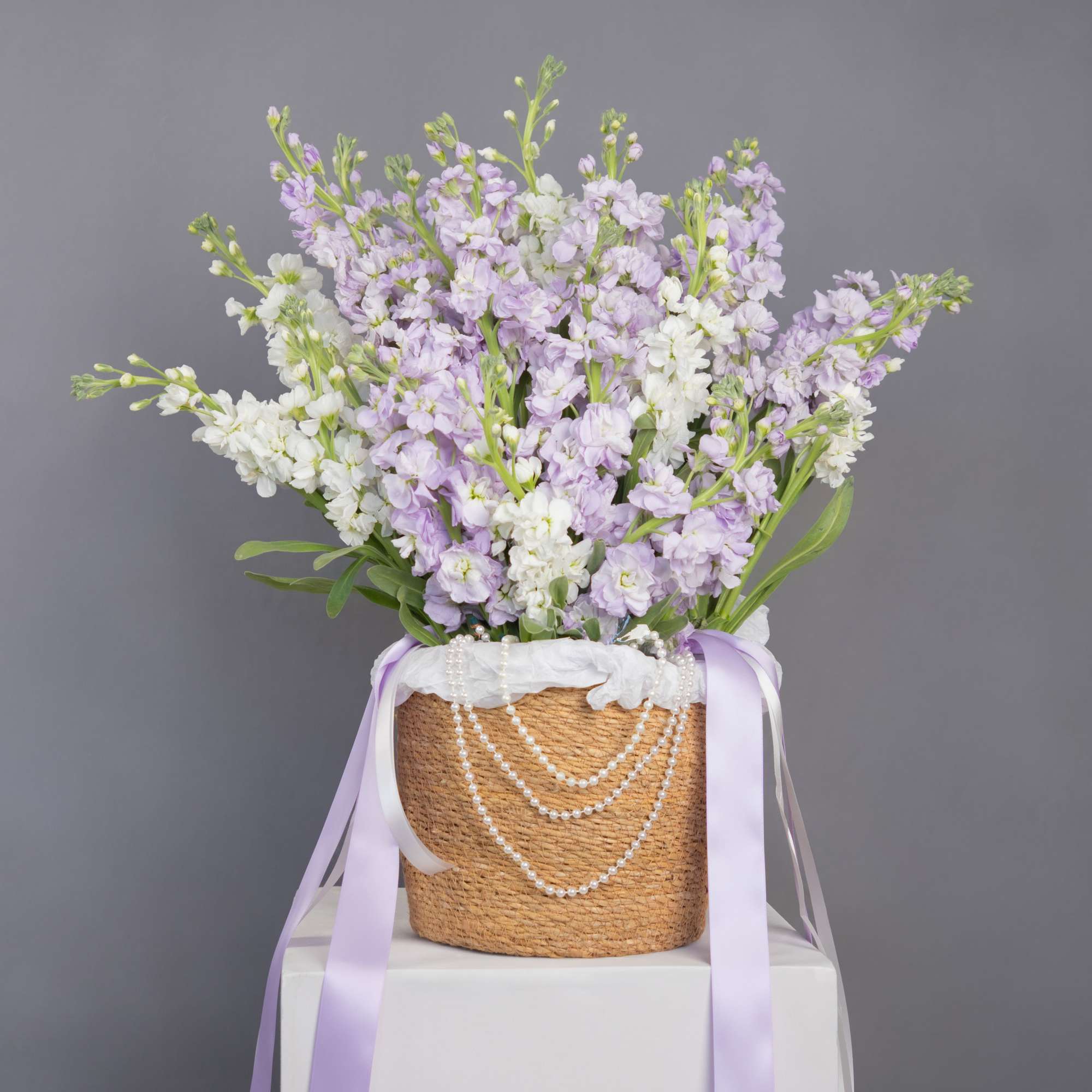 Inspired by regal romance, this delicate lavender arrangement evokes elegance, femininity, and, photo 3 of 3