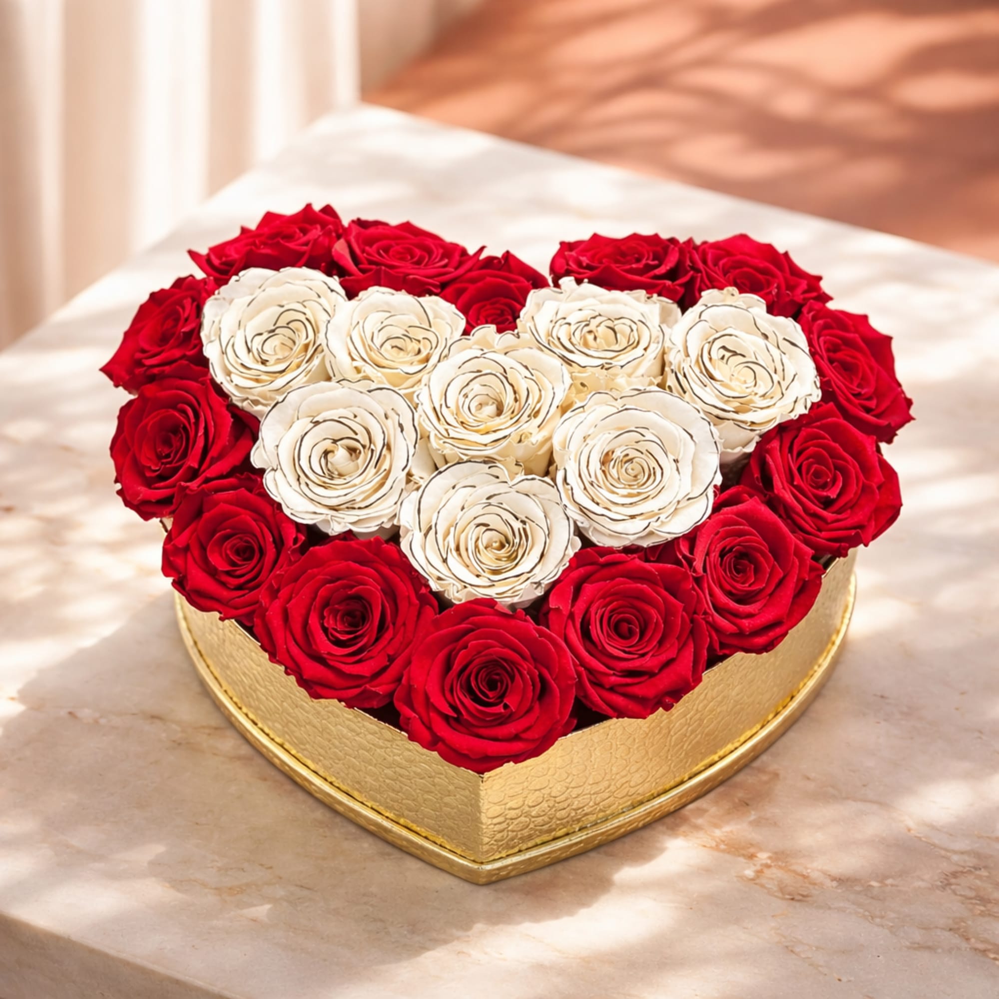 Made from real roses that have been expertly preserved, this arrangement maintains, photo 2 of 2