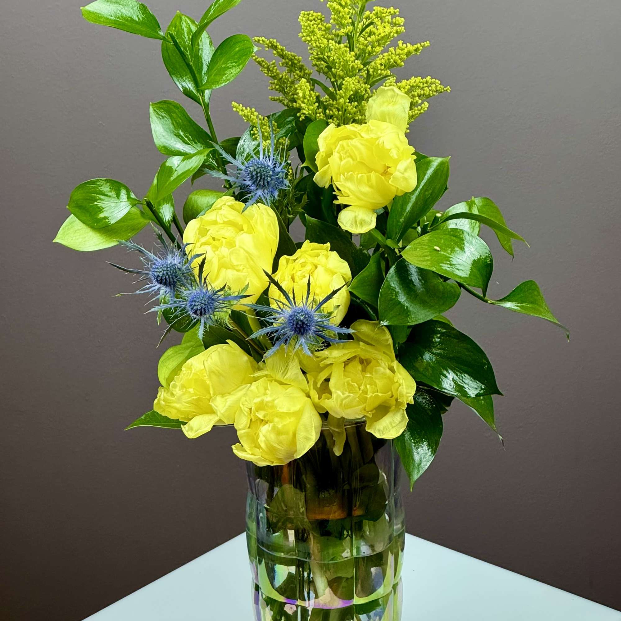 Illuminate any space with this vibrant, high-energy design that balances bold color, photo 3 of 3
