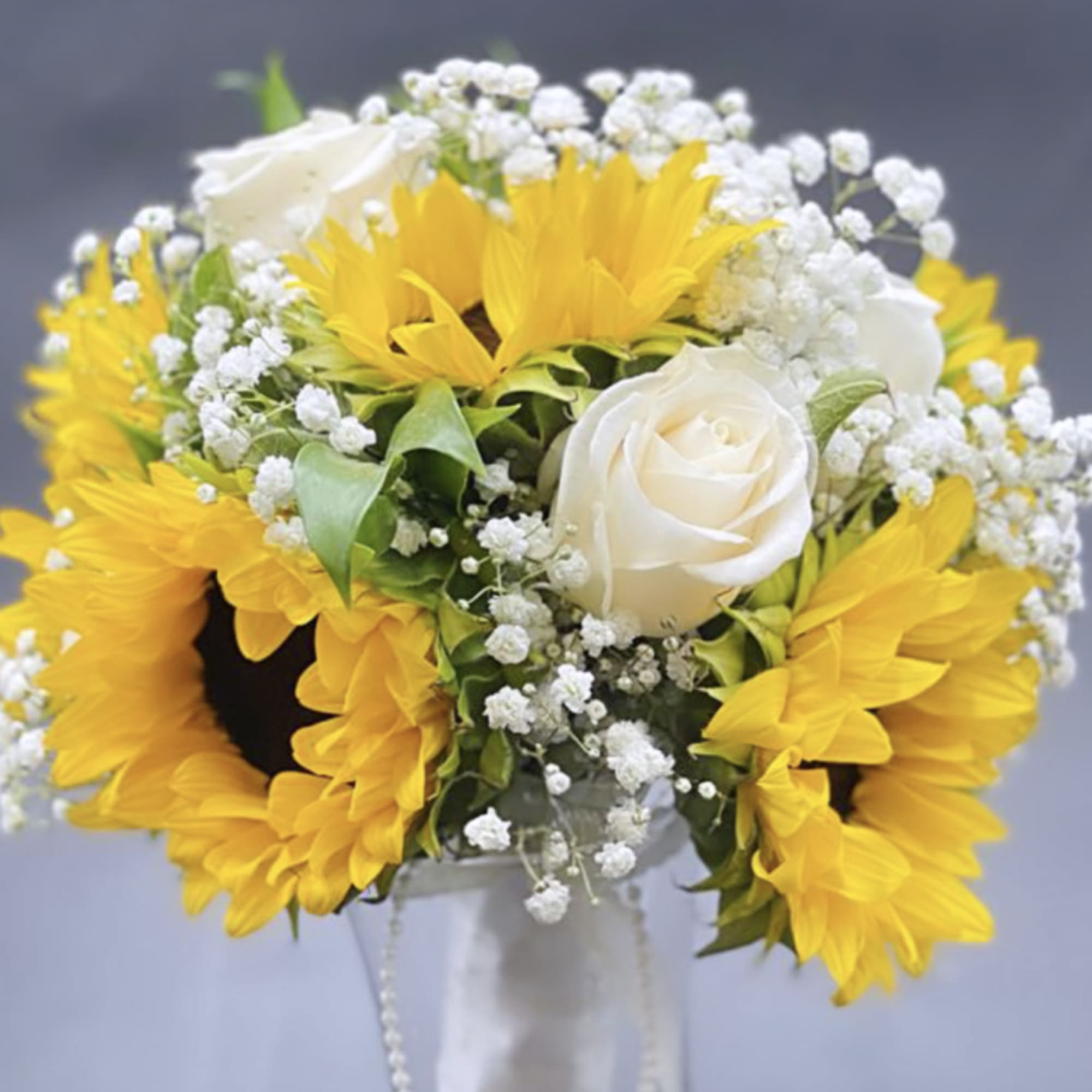 Bridal bouquet with sunflowers. If you want to stand out, then this, photo 2 of 2