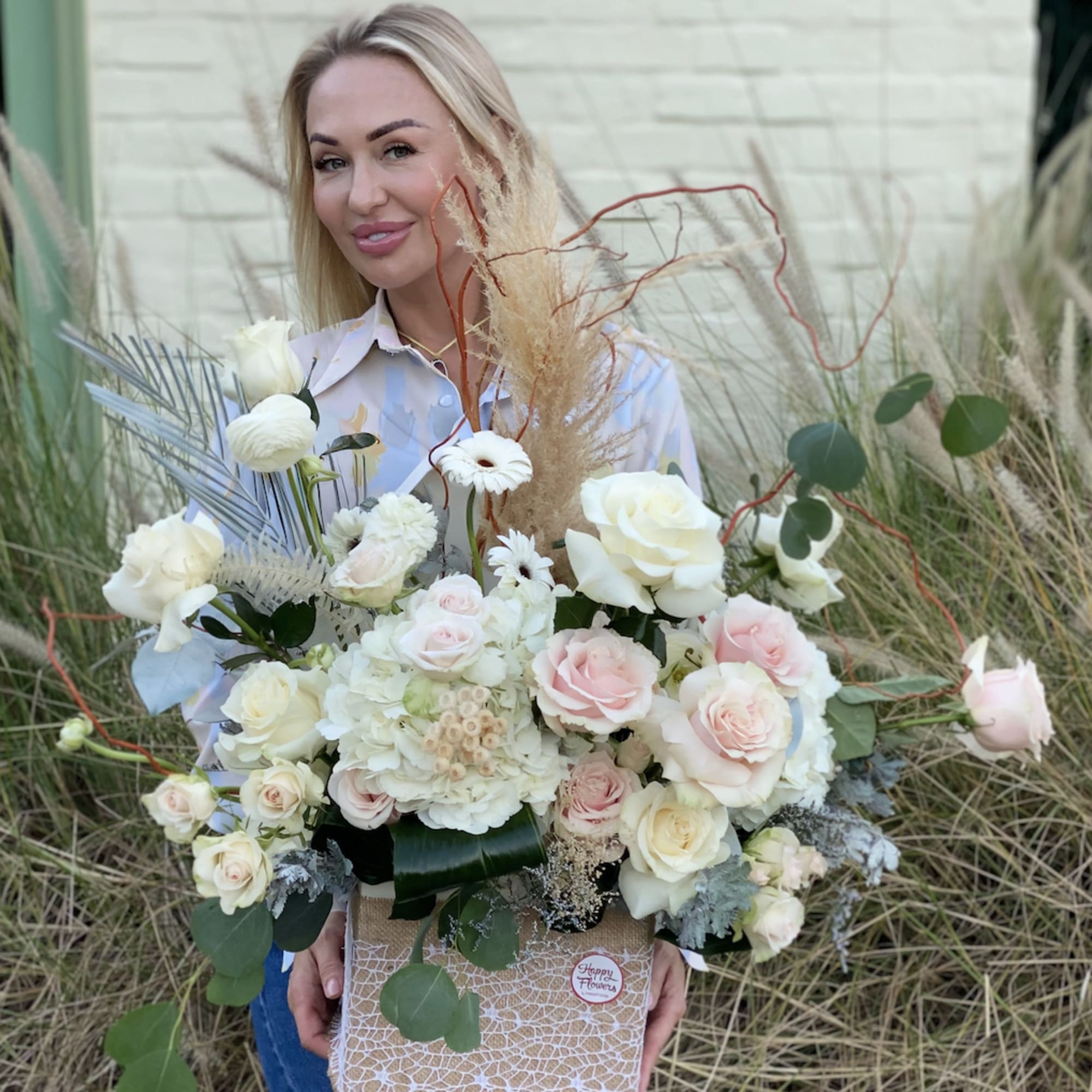 Light, airy boho boho bouquet.

▪️ Delivery to their door
Each bouquet is unique, photo 2 of 2