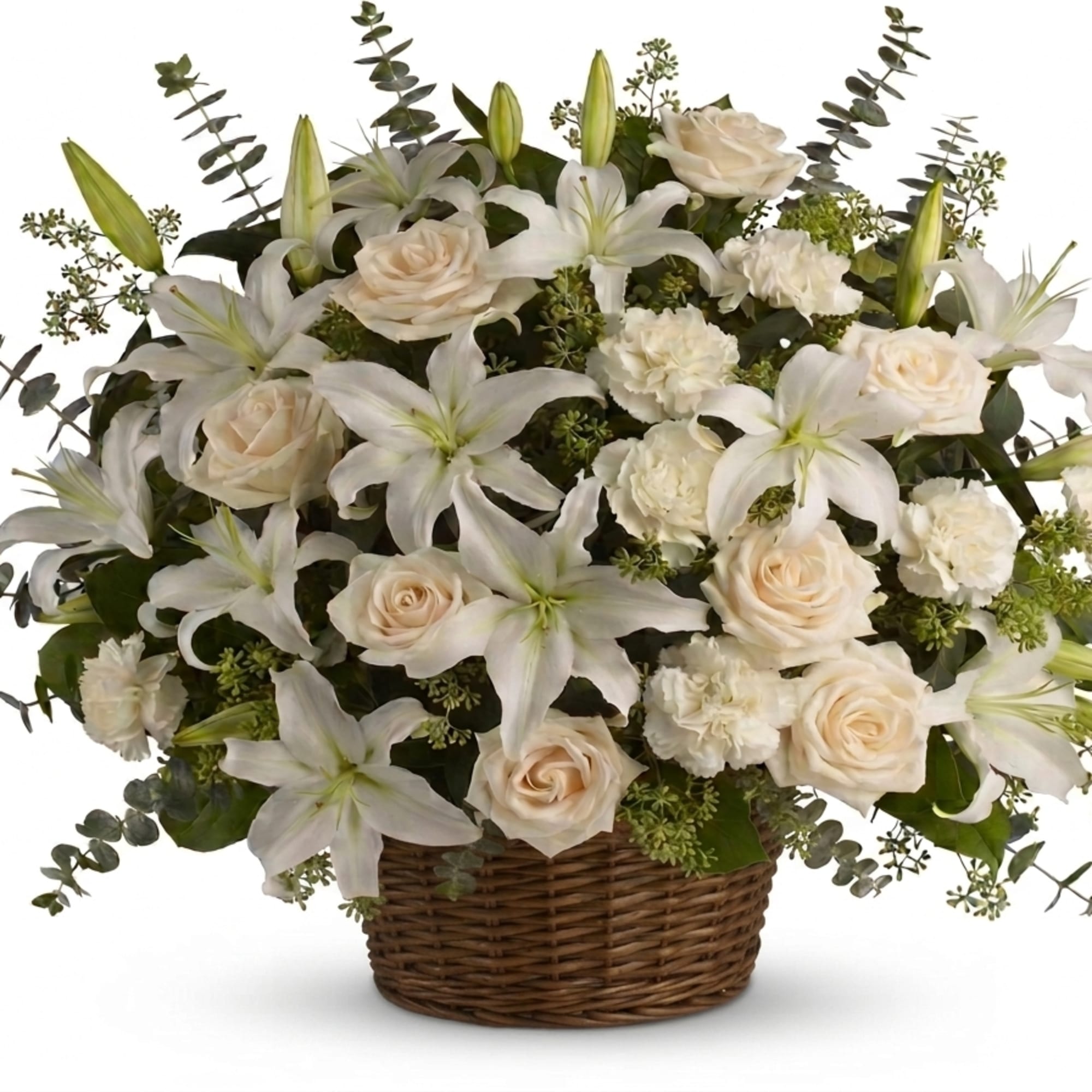 Convey your deepest thoughts of condolence with the serene, comforting beauty of
