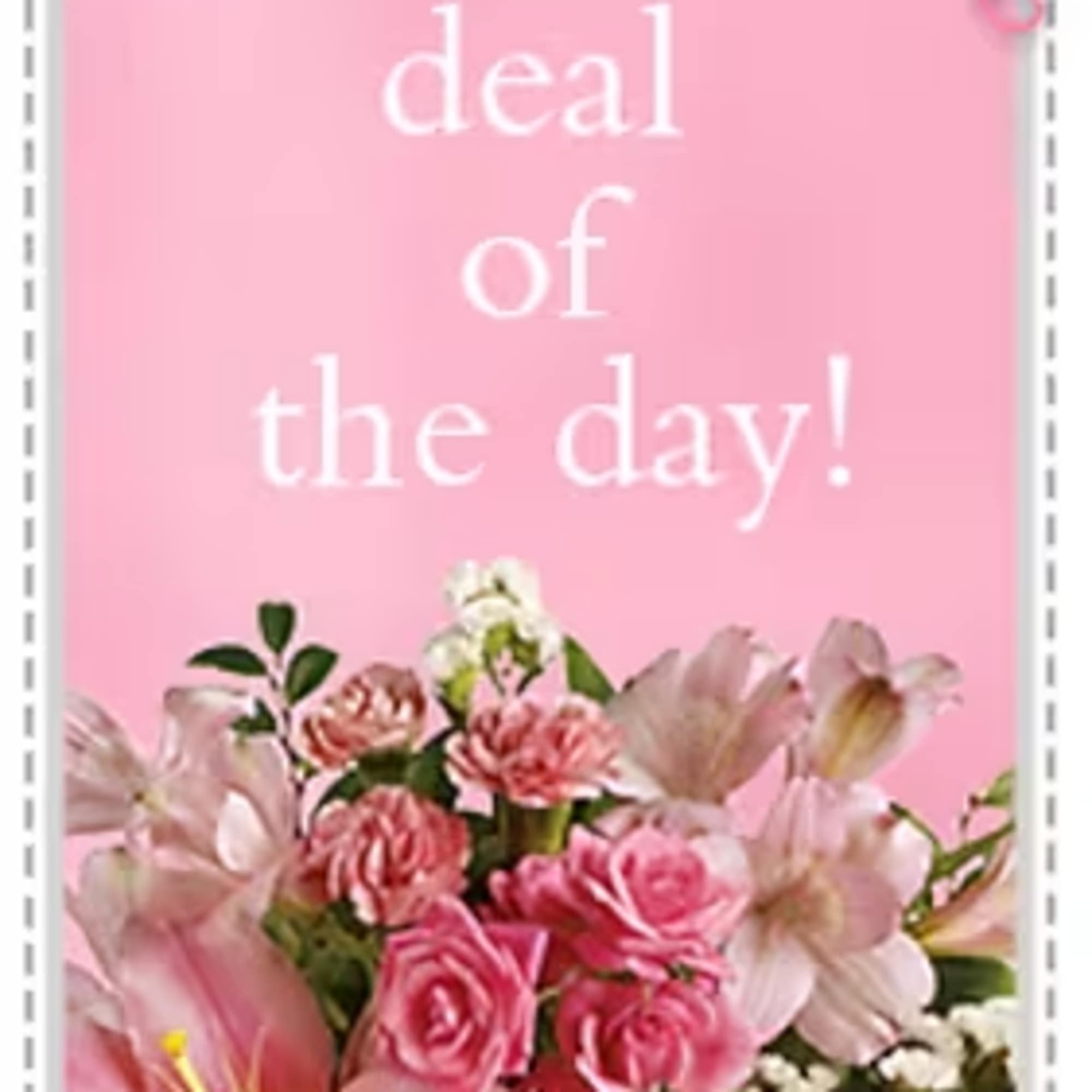 A soft, spring-ready mixed flower arrangement perfect for Women's Day, birthdays, or