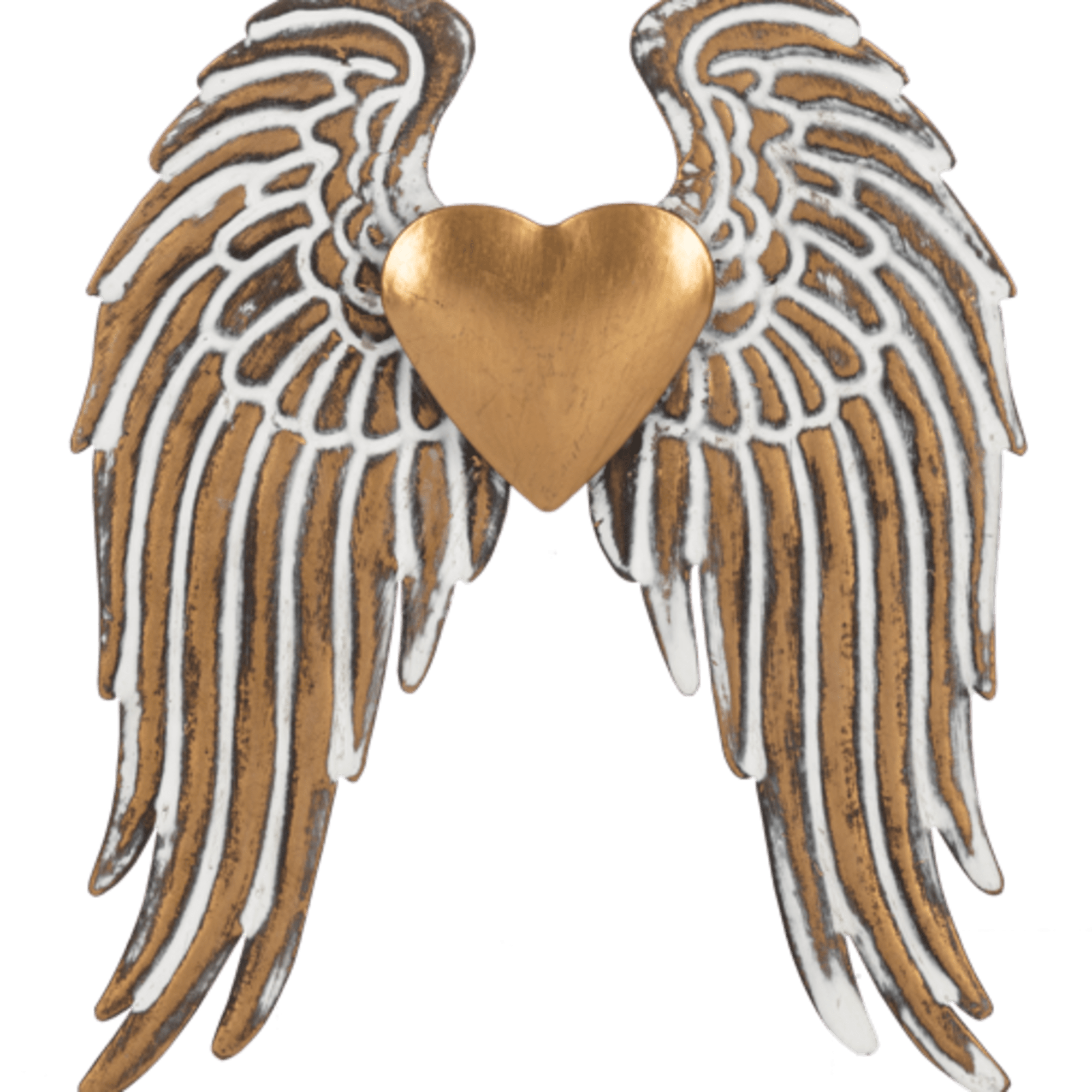 Metal Heart with Wings Wall Decor/Ornament

Silver, Gold, Bronze (State Selection In Checkout
