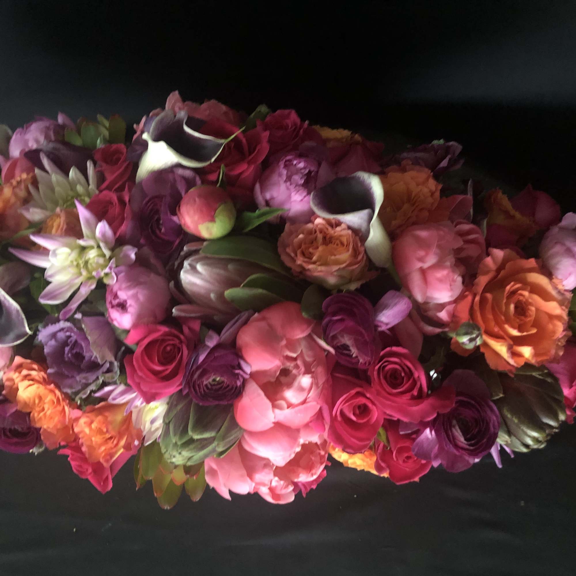 This amazing full full low lush centerpiece/gift is sure to say it, photo 4 of 8