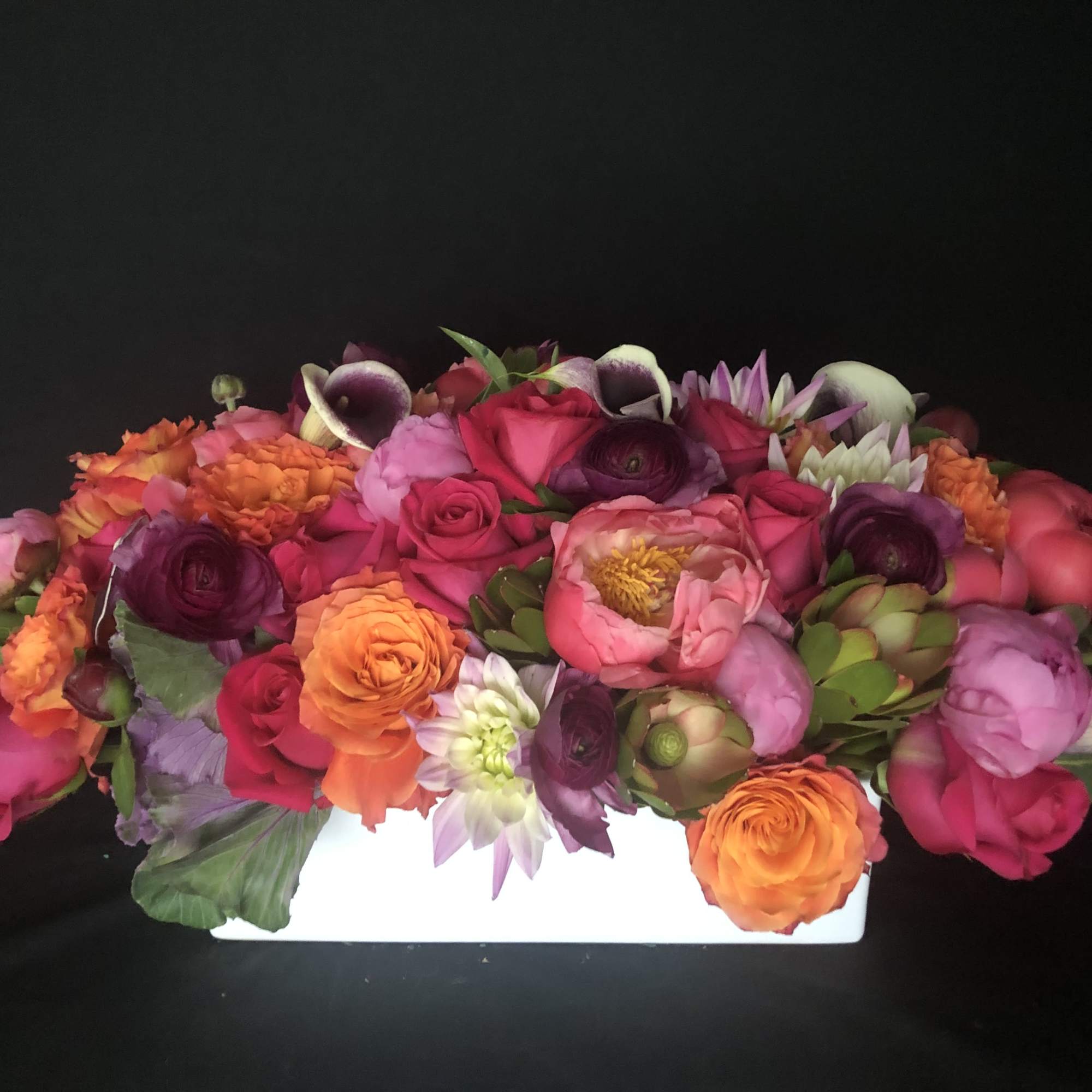 This amazing full full low lush centerpiece/gift is sure to say it, photo 8 of 8