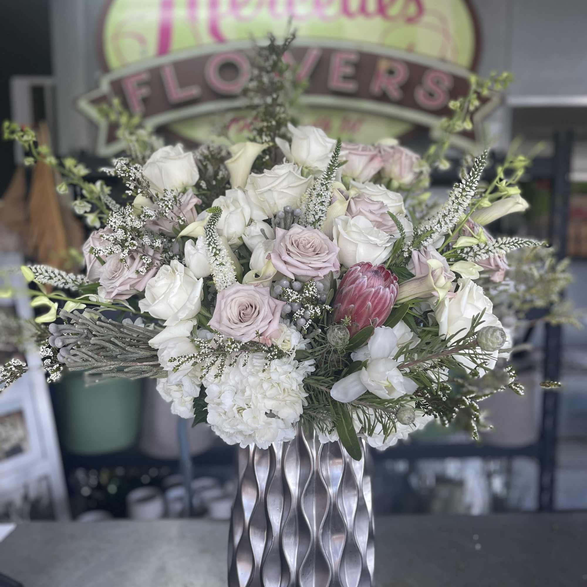 Our Stunning all white tall beauty is one of the most popular