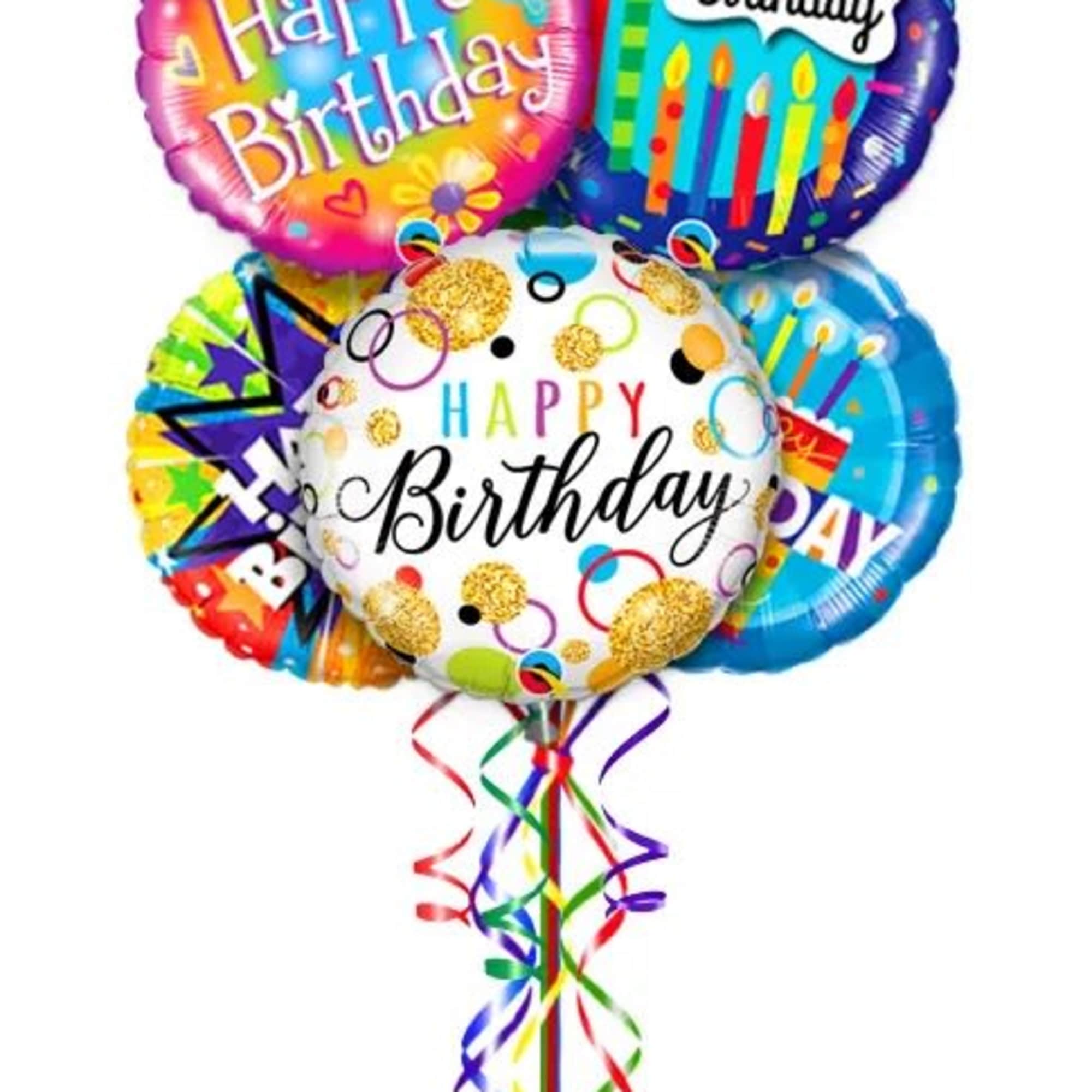 Send a beautiful birthday balloon bouquet to a friend or loved one