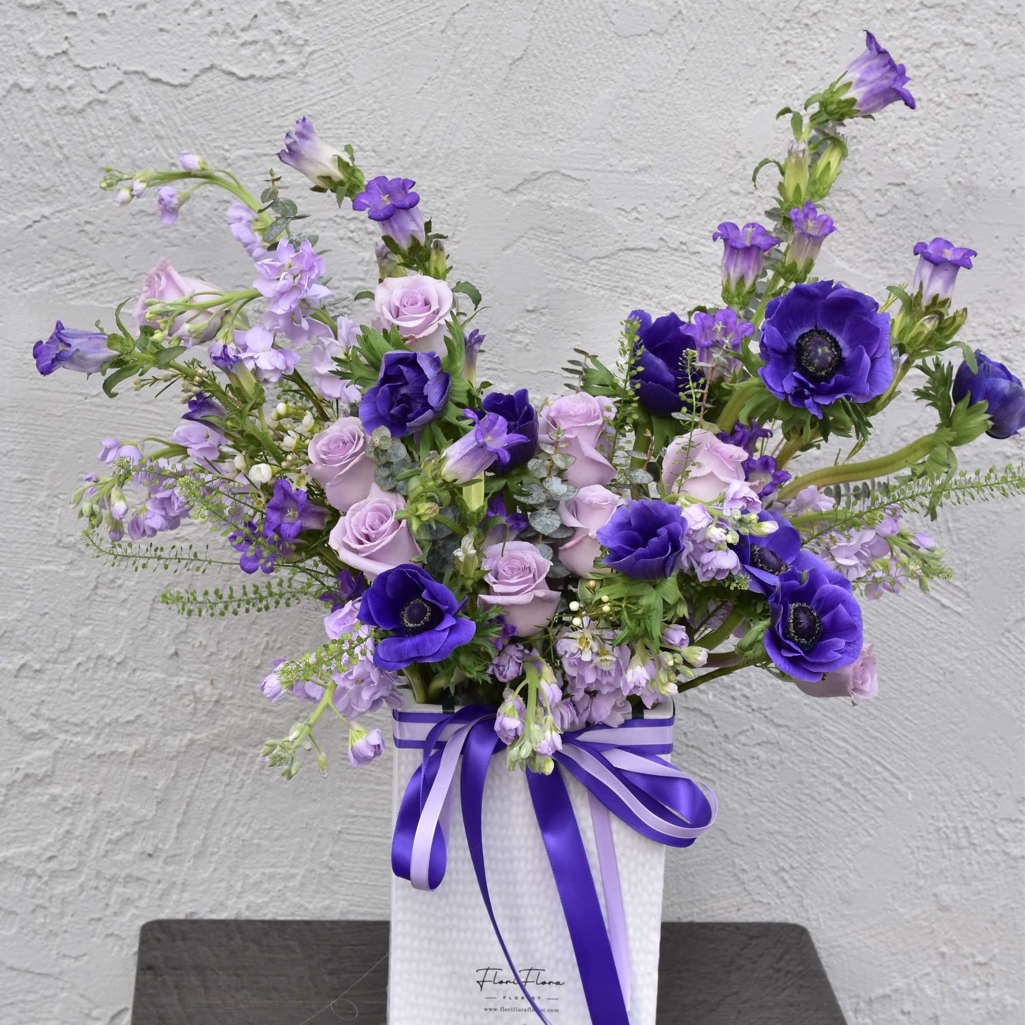Meet "Violet Aurora", an arrangement that feels like a gentle muse from