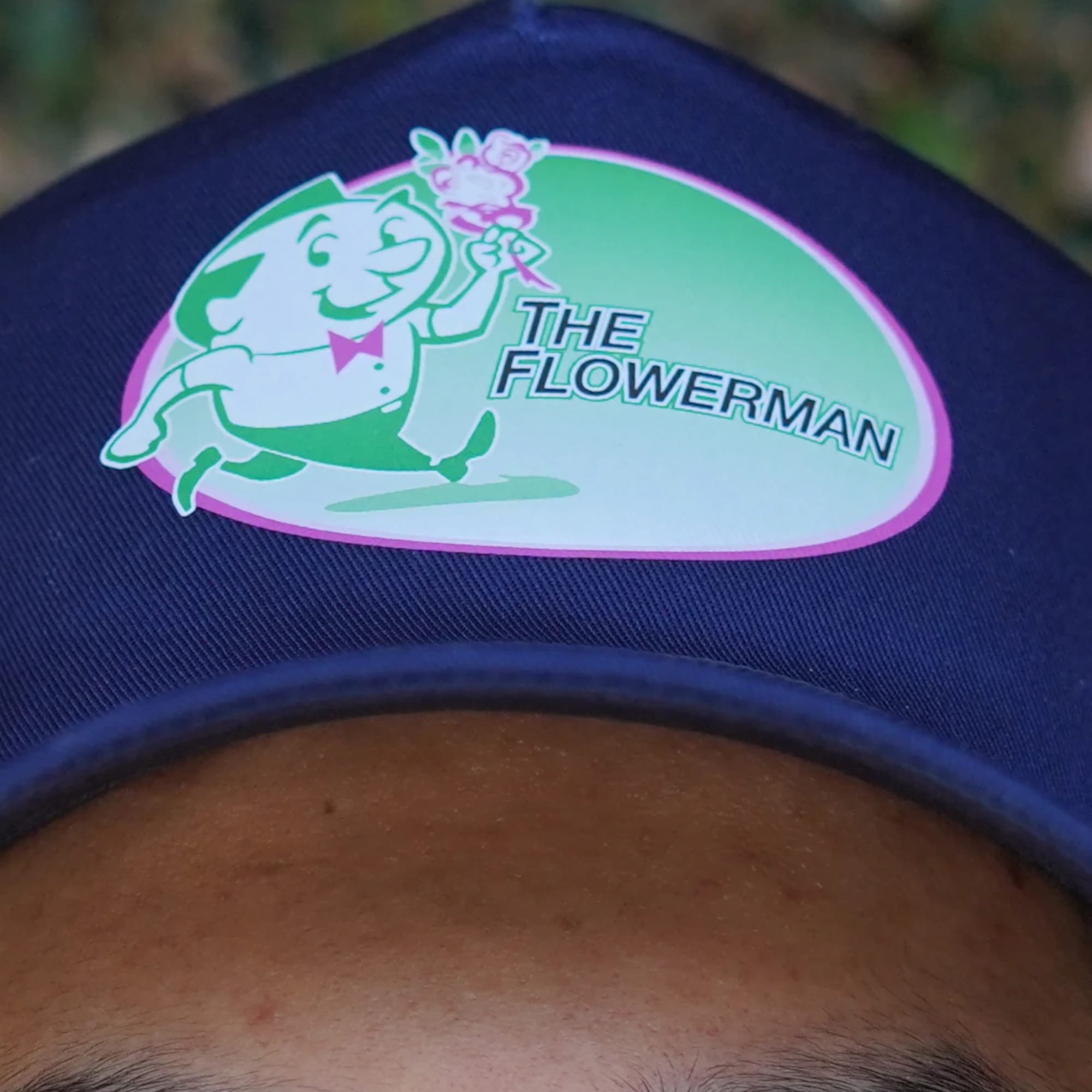 Introducing the all-new "The Flowerman" hat! A heartwarming creation by "The Flowerman"