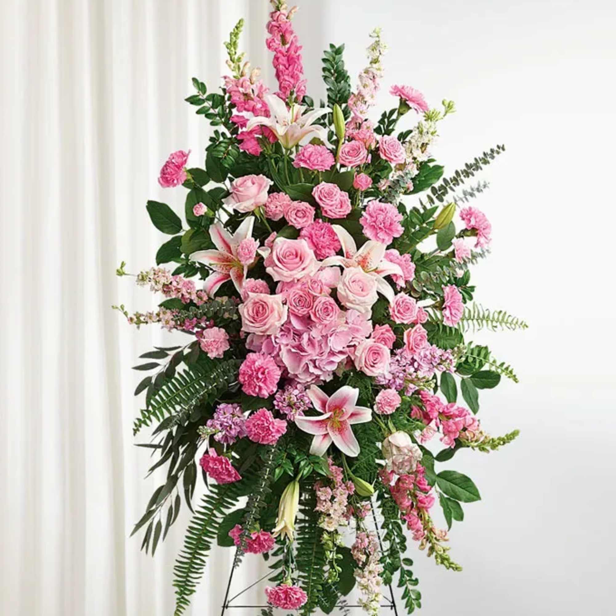 Convey your tenderness and deepest respect without words using our elegant Pink