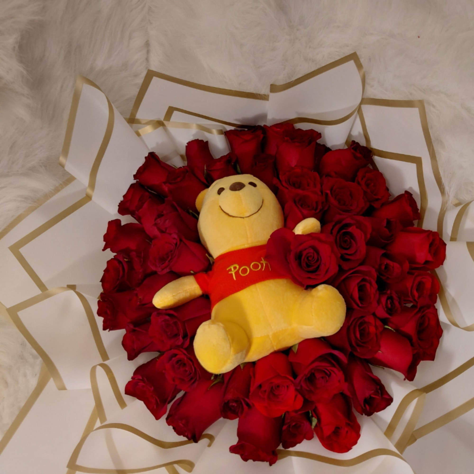 Winnie the Pooh bouquet for girls who love Winnie the Pooh, a