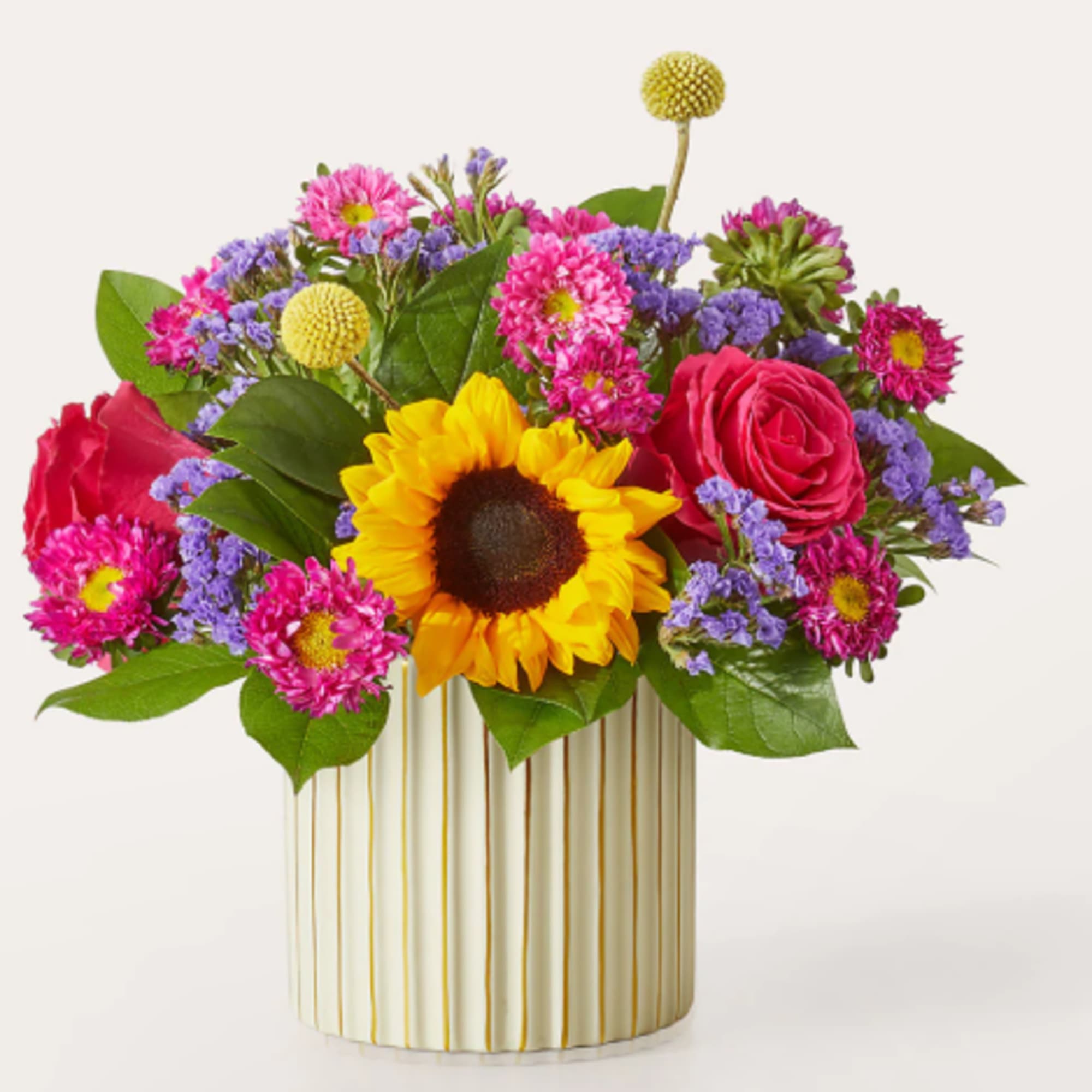 A bouquet so sunny and bright you won't need a reason to